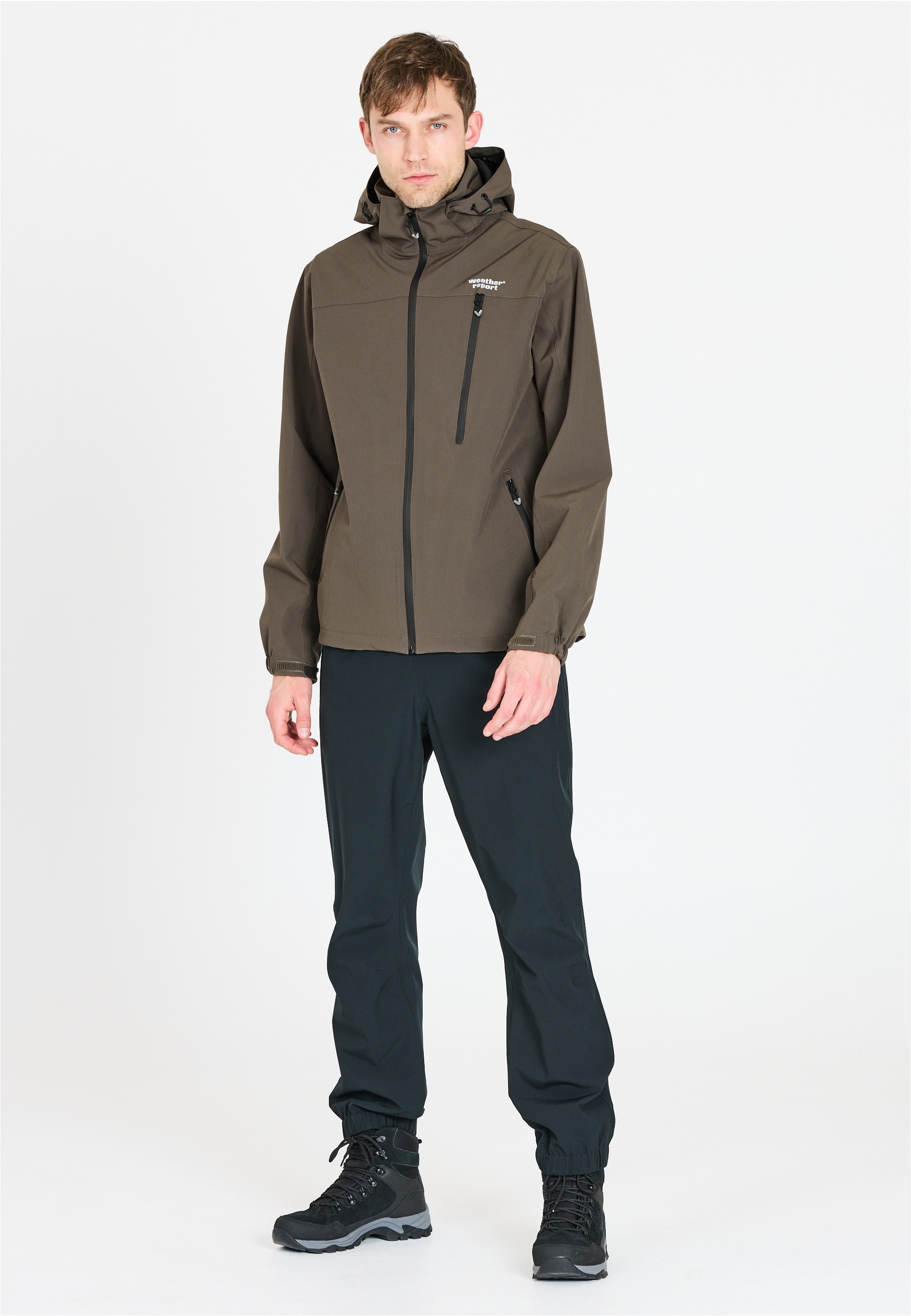 WEATHER REPORT Outdoorjacke »DELTON W-PRO15000« ist atmungsaktiv, wasser- und winddicht