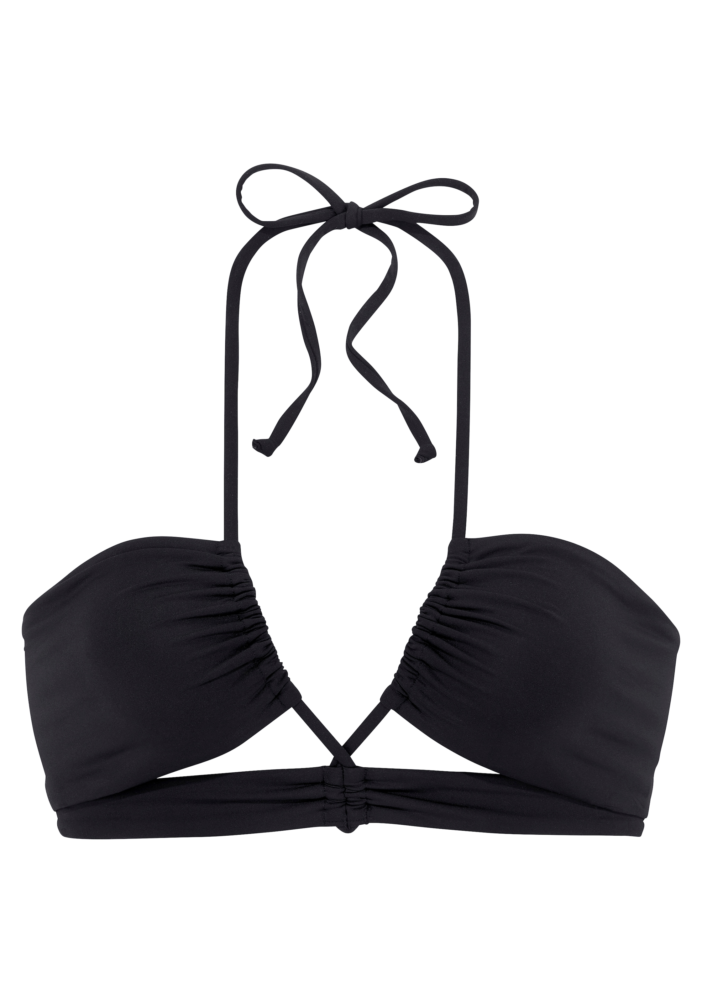 s.Oliver Bandeau-Bikini-Top »Joy«, mit modischen Cut-Outs