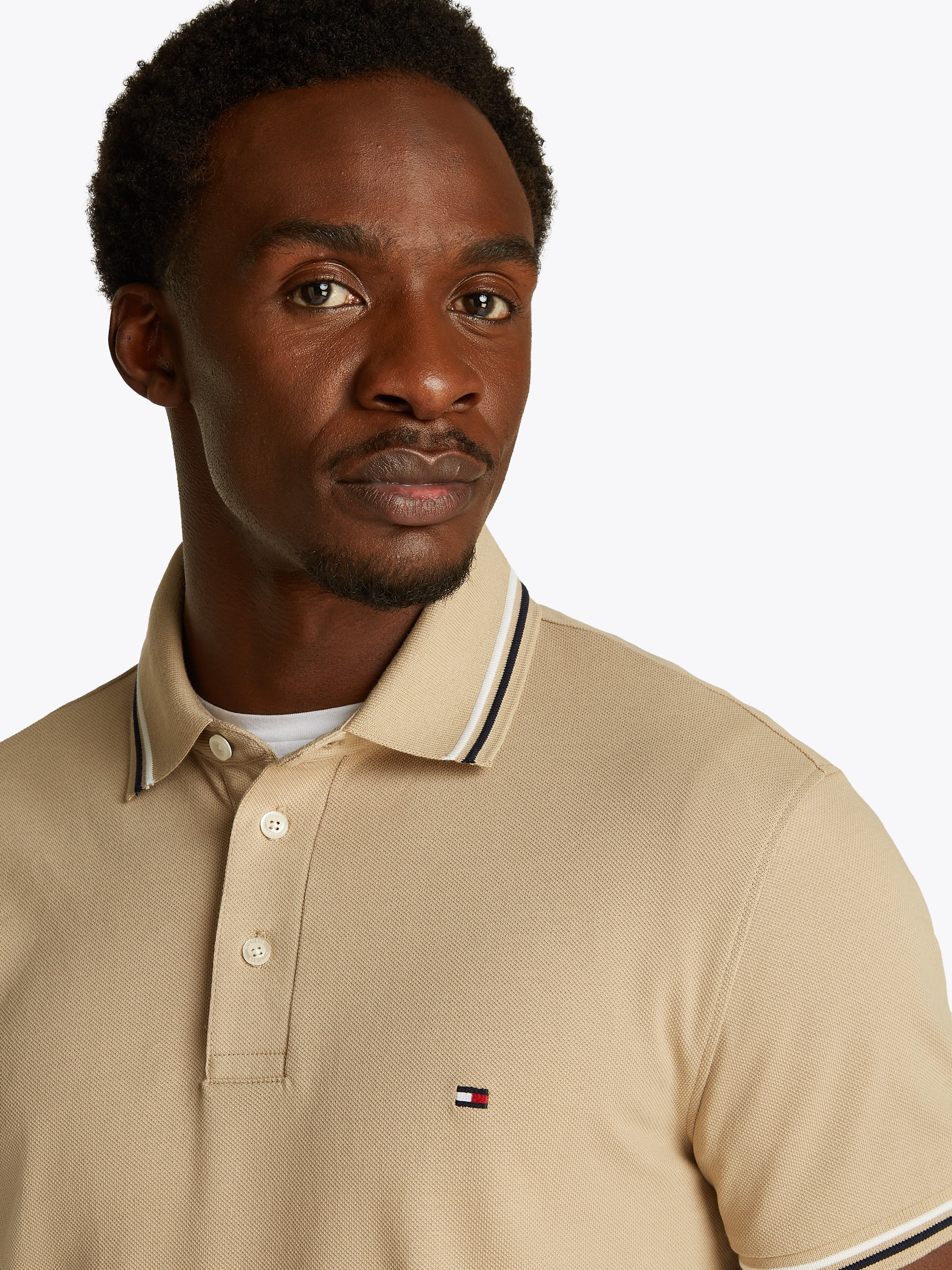 Thumbnail - Tommy Hilfiger Poloshirt "TOMMY TIPPED SLIM POLO"