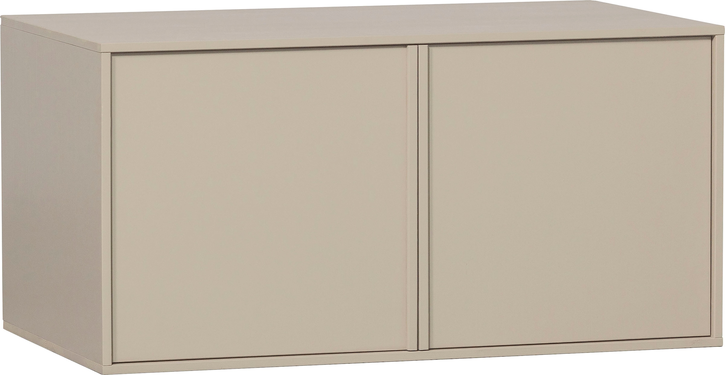 WOOOD Garderobenschrank »Grenen Dakargrau«, H 50 cm x B 100 cm x T 58 cm