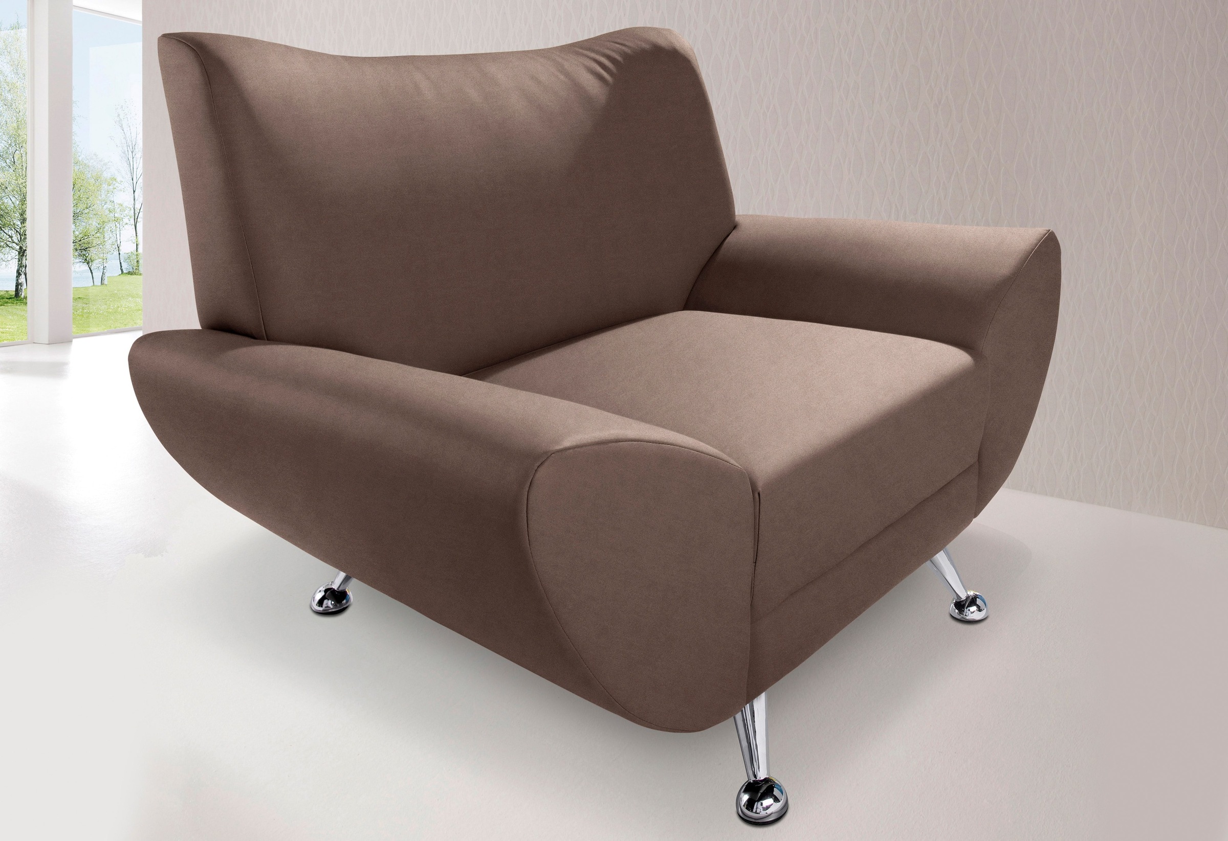 Home affaire Sessel "Saltare elegant und komfortabel, toller Designfuß" günstig online kaufen