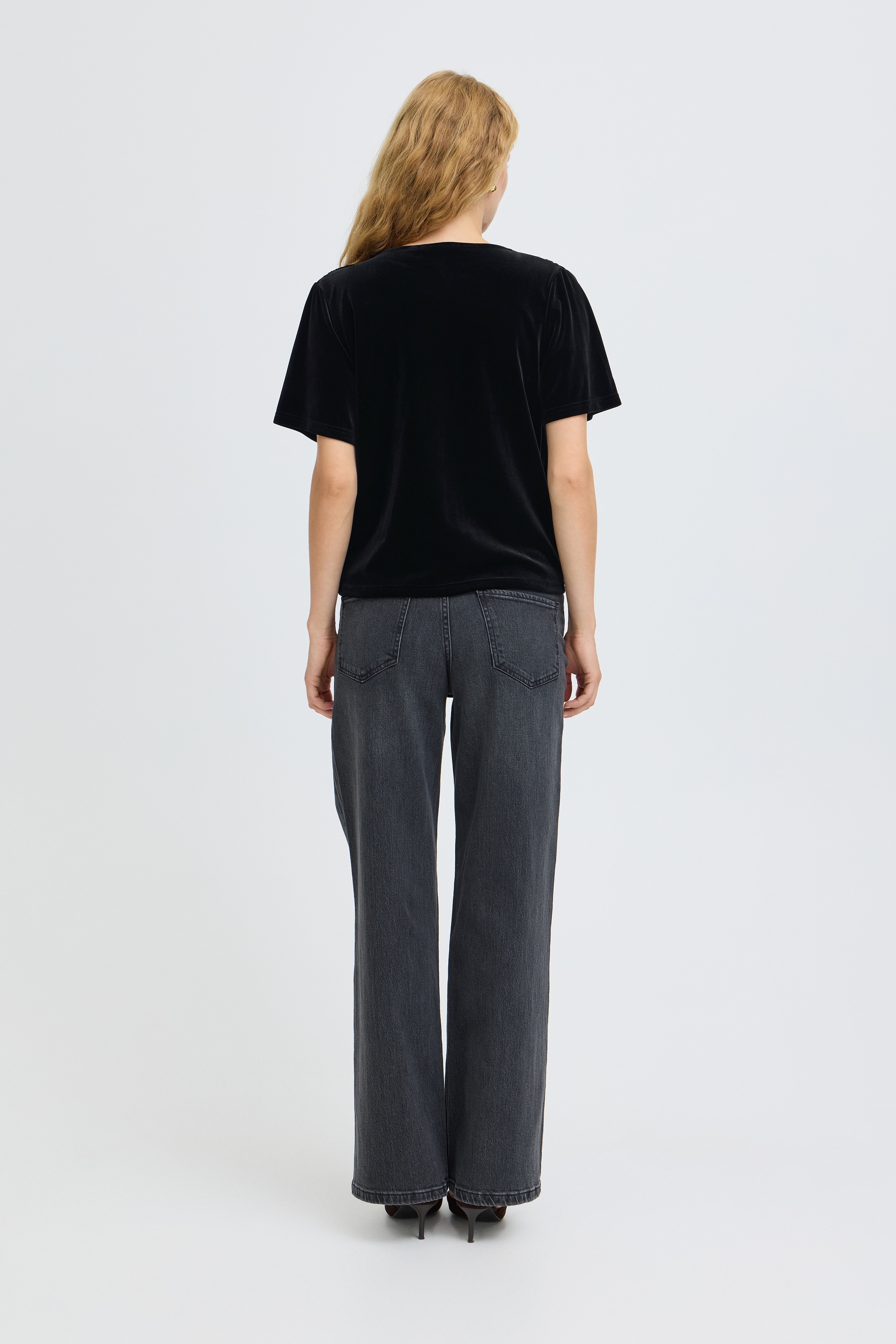 b.young Blusentop »b.young T-Shirt kurzarm BYPERLINA«