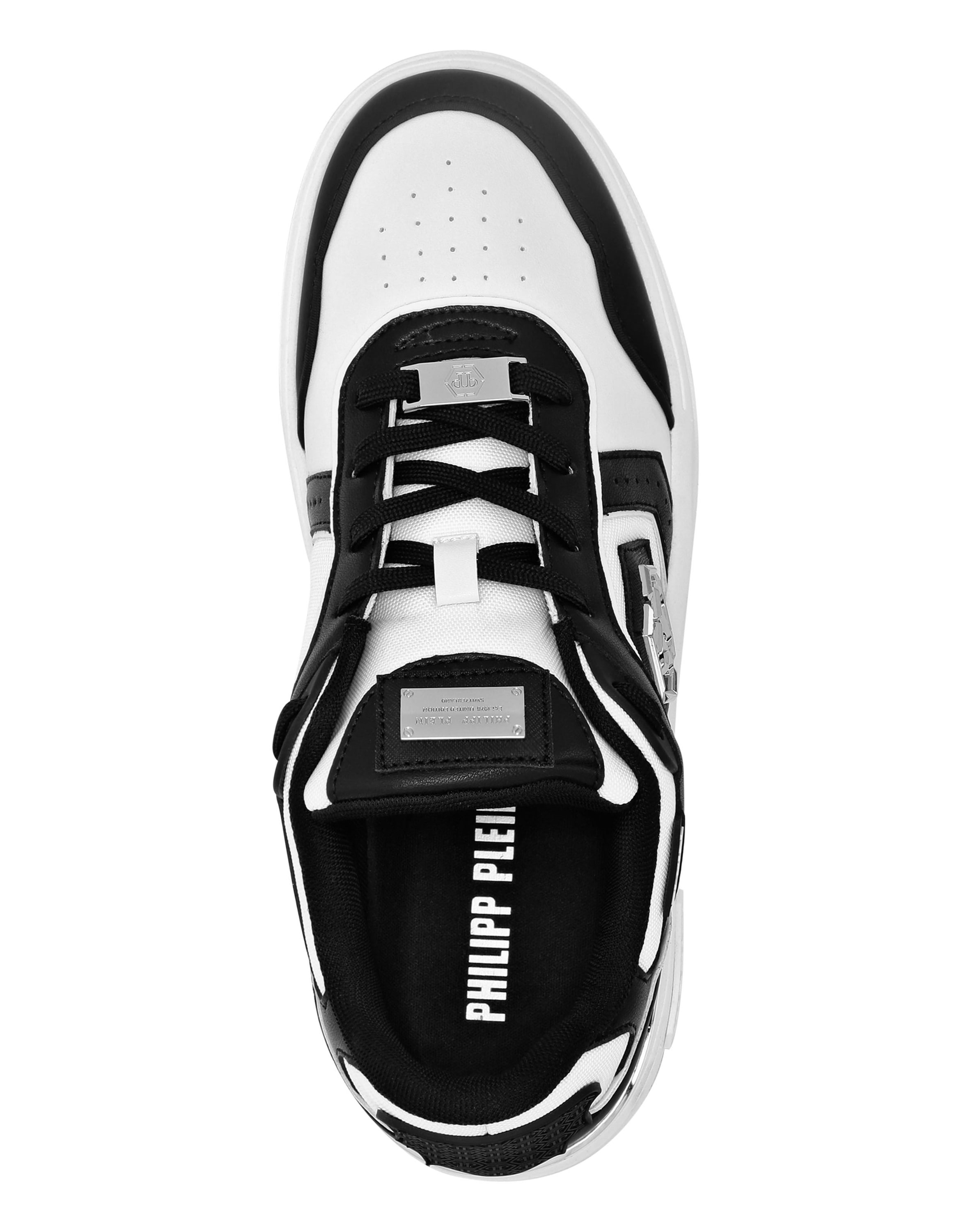 Philipp Plein Predator Low-Top Sneaker White/Black 37 2