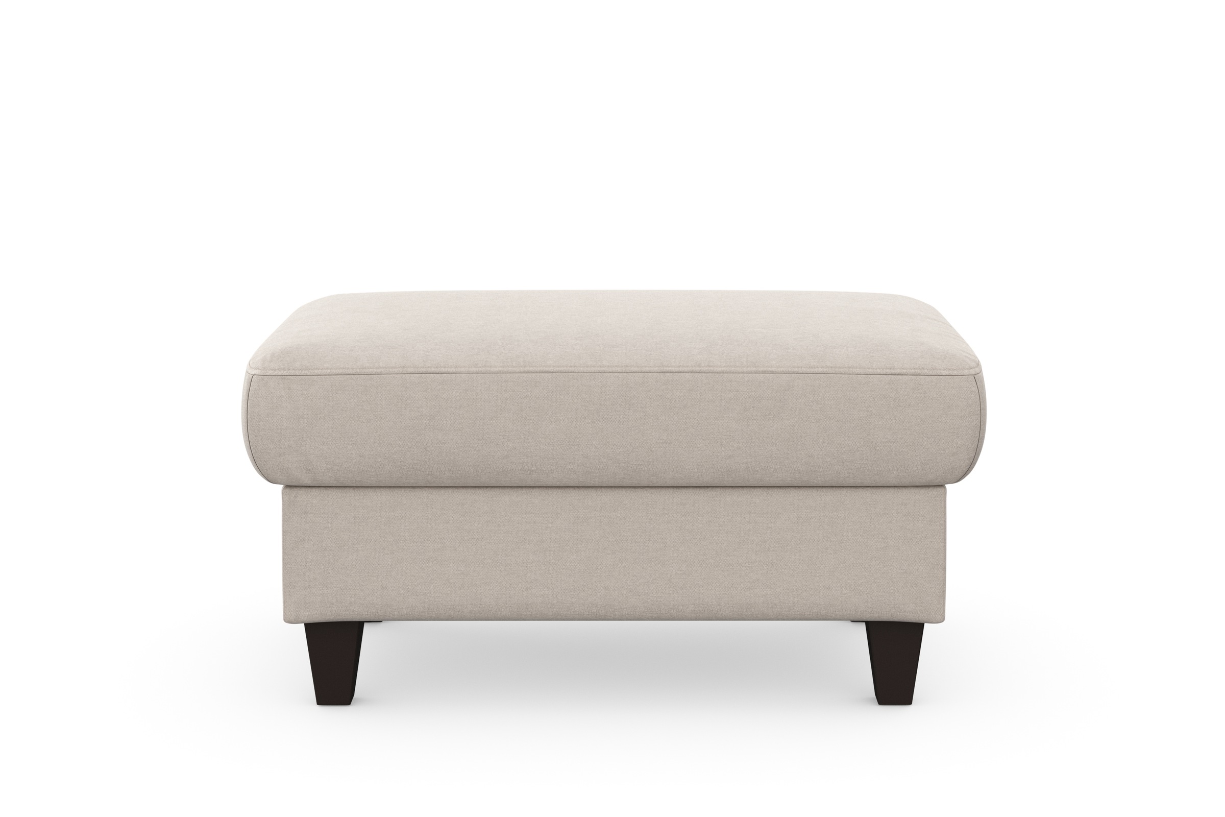 sit&more Stauraumhocker »Farö« mit Stauraum und Federkern und wengefarbenen Füßen