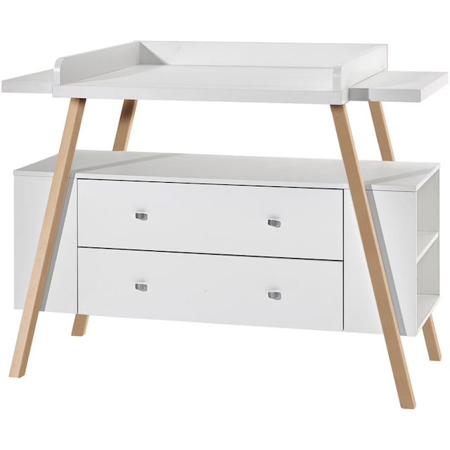 Schardt Babyzimmer-Komplettset »Holly Nature«, (Set, 3 St., Kinderbett,  Kleiderschrank, Wickelkommode), Made in Germany; mit Kinderbett, Schrank  und Wickelkommode kaufen | BAUR