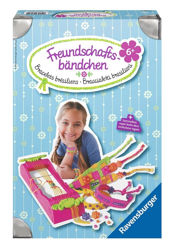 Ravensburger Kreativset »Freundschaftsbändchen«, (Set), Made in Europe; FSC® - schützt Wald - weltweit