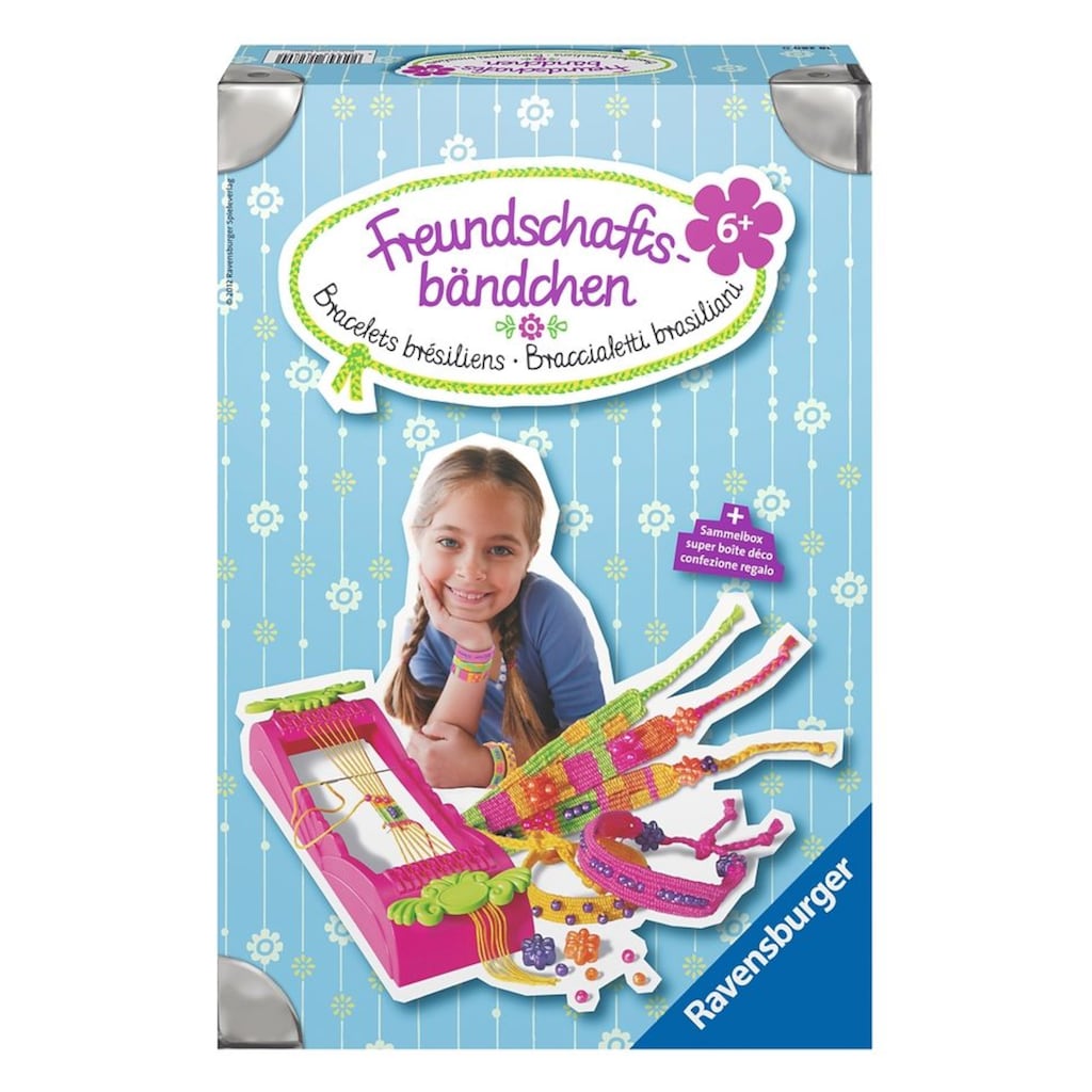 Ravensburger Kreativset »Freundschaftsbändchen«, (Set)