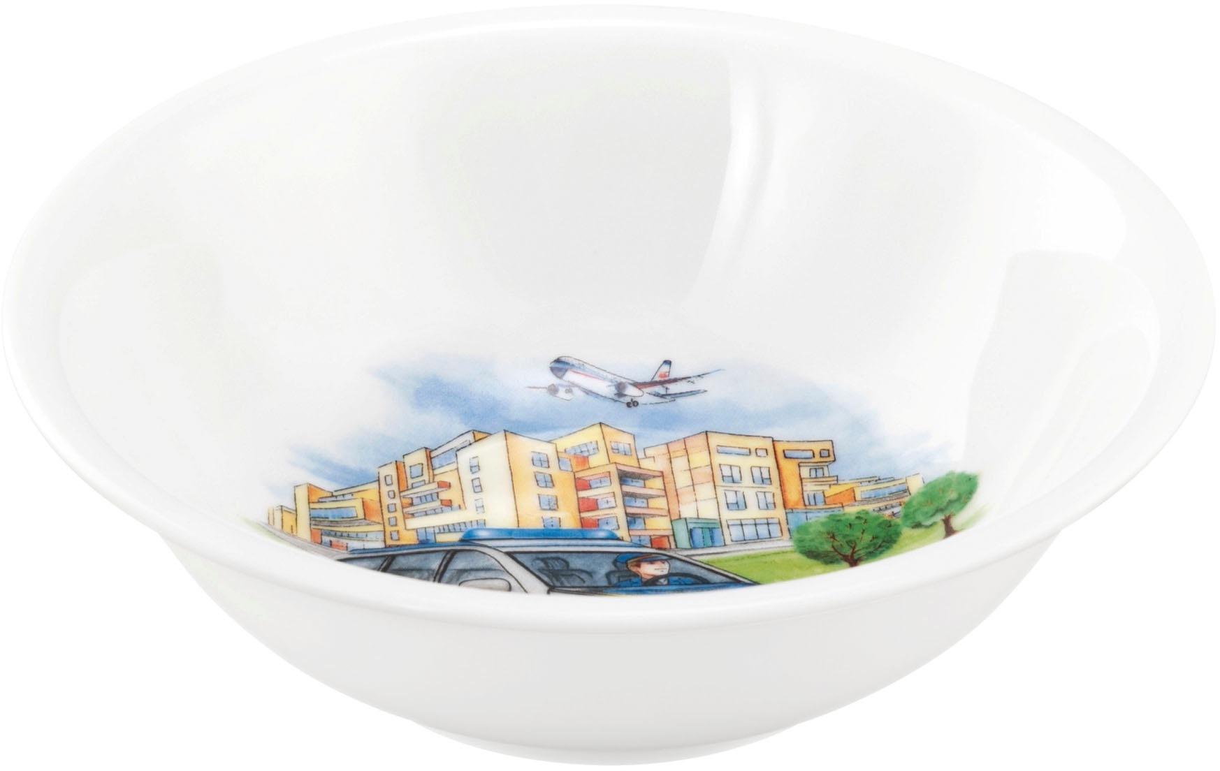 Seltmann Weiden Schüssel "Compact - Blaulicht" 1 Stk. aus Porzellan Schale rund 16 cm