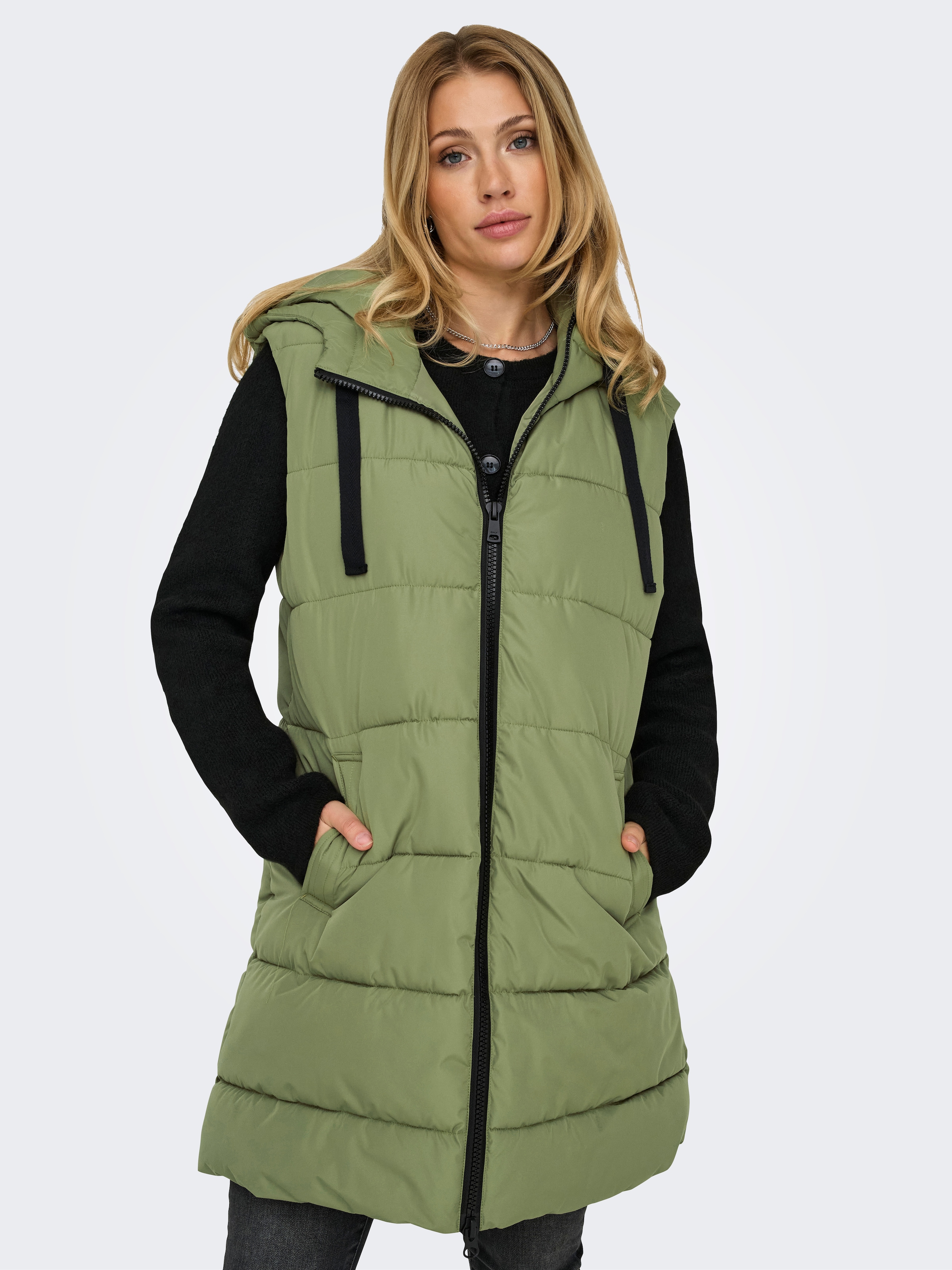 ONLY Anzugweste "ONLCLAIR PUFFER HOOD WAISTCOAT OTW CC" günstig online kaufen