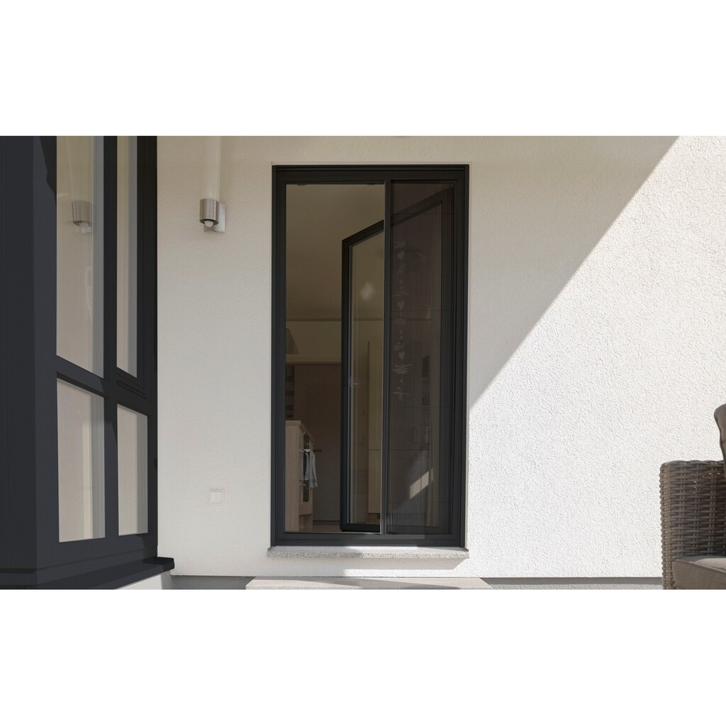 SCHELLENBERG Insektenschutz-Fensterrahmen »für Balkontür und Terrassentür in anthrazit«