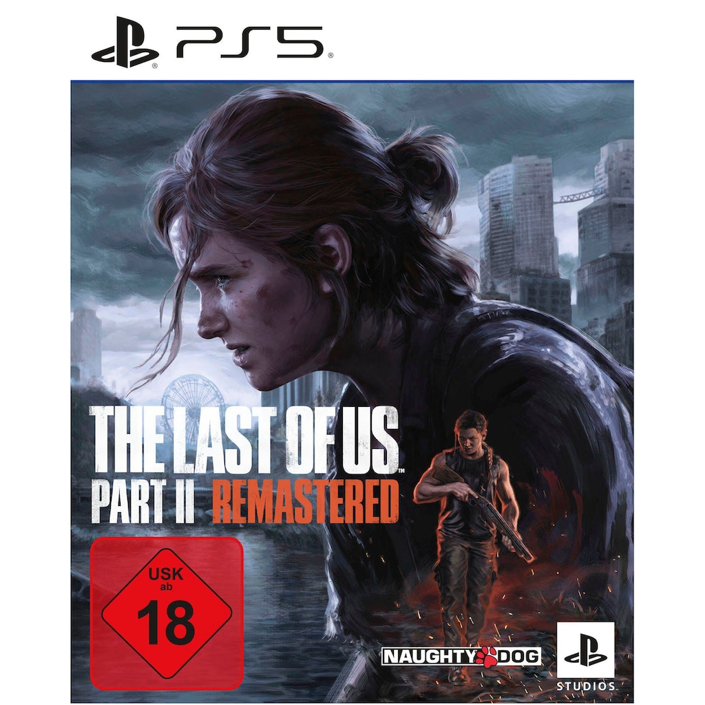 PlayStation 5 Spielekonsole »Disk Edition (Slim) + The Last of Us Part II Remastered«