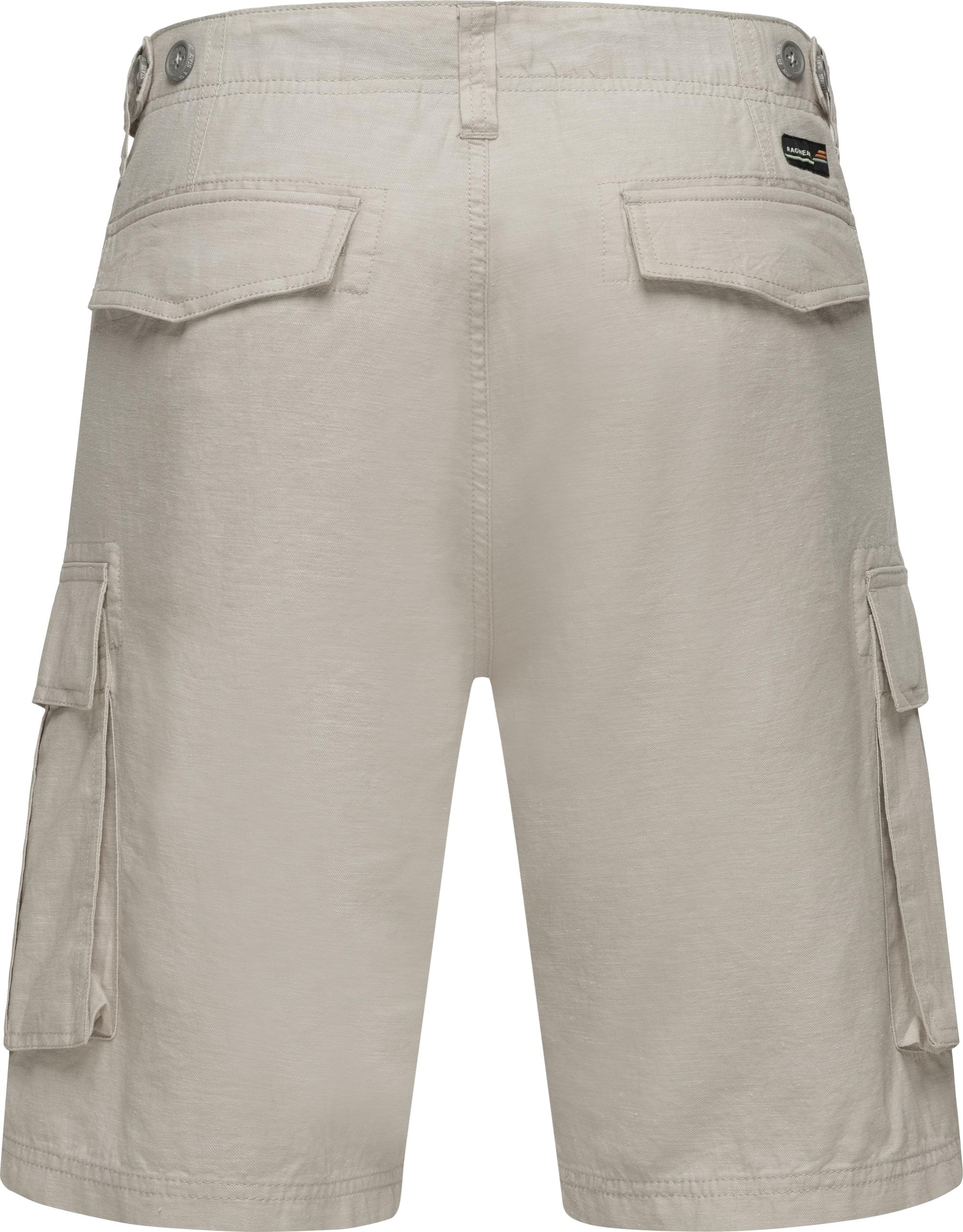 Thumbnail - Ragwear Shorts "Merly Linen" Kurze Leinenhose in Cargo-Optik