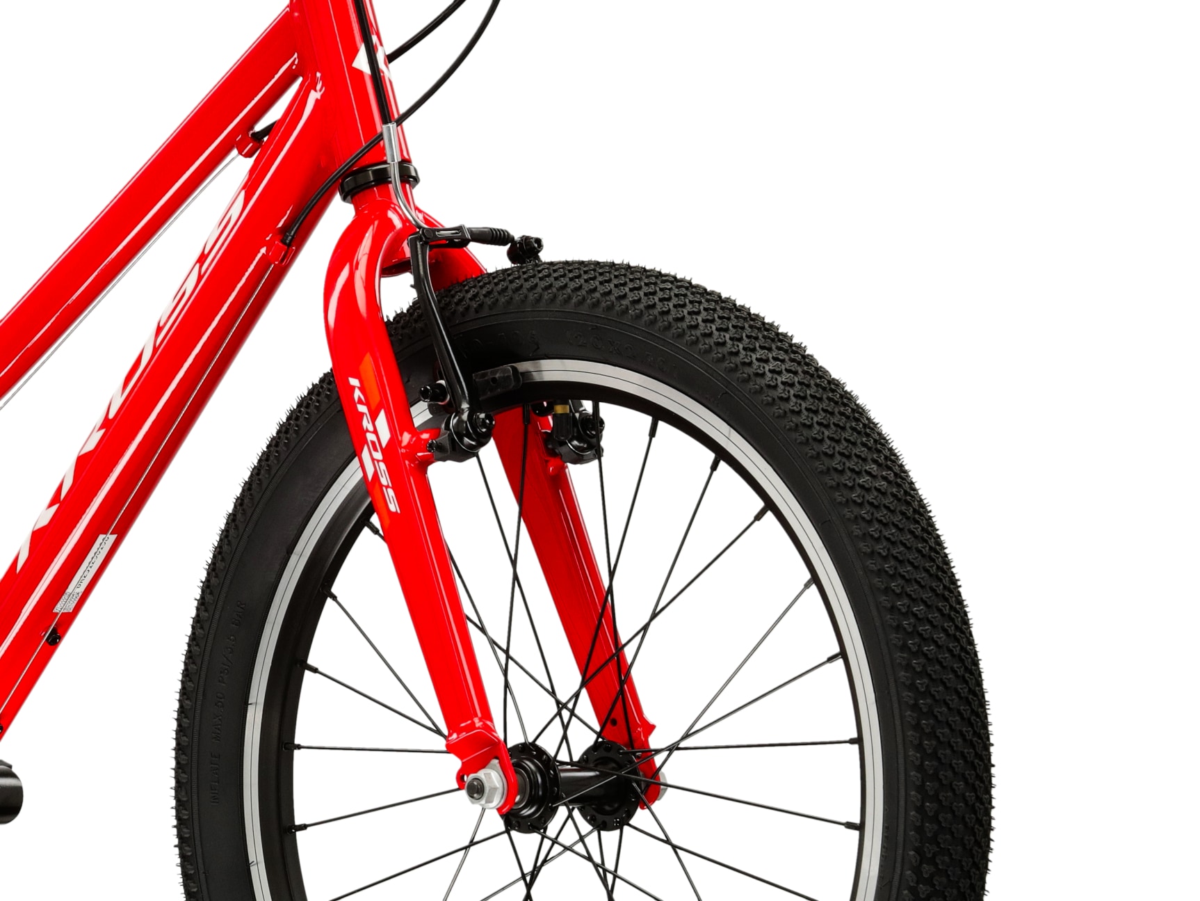 Kross Kinderfahrrad »KROSS Kinderrad 20" Hexagon Mini 1.0 Rot 6 Gänge« 6 Gang Shimano RV200 Schaltwerk Kettenschaltung Rahmen aus Aluminium Performance