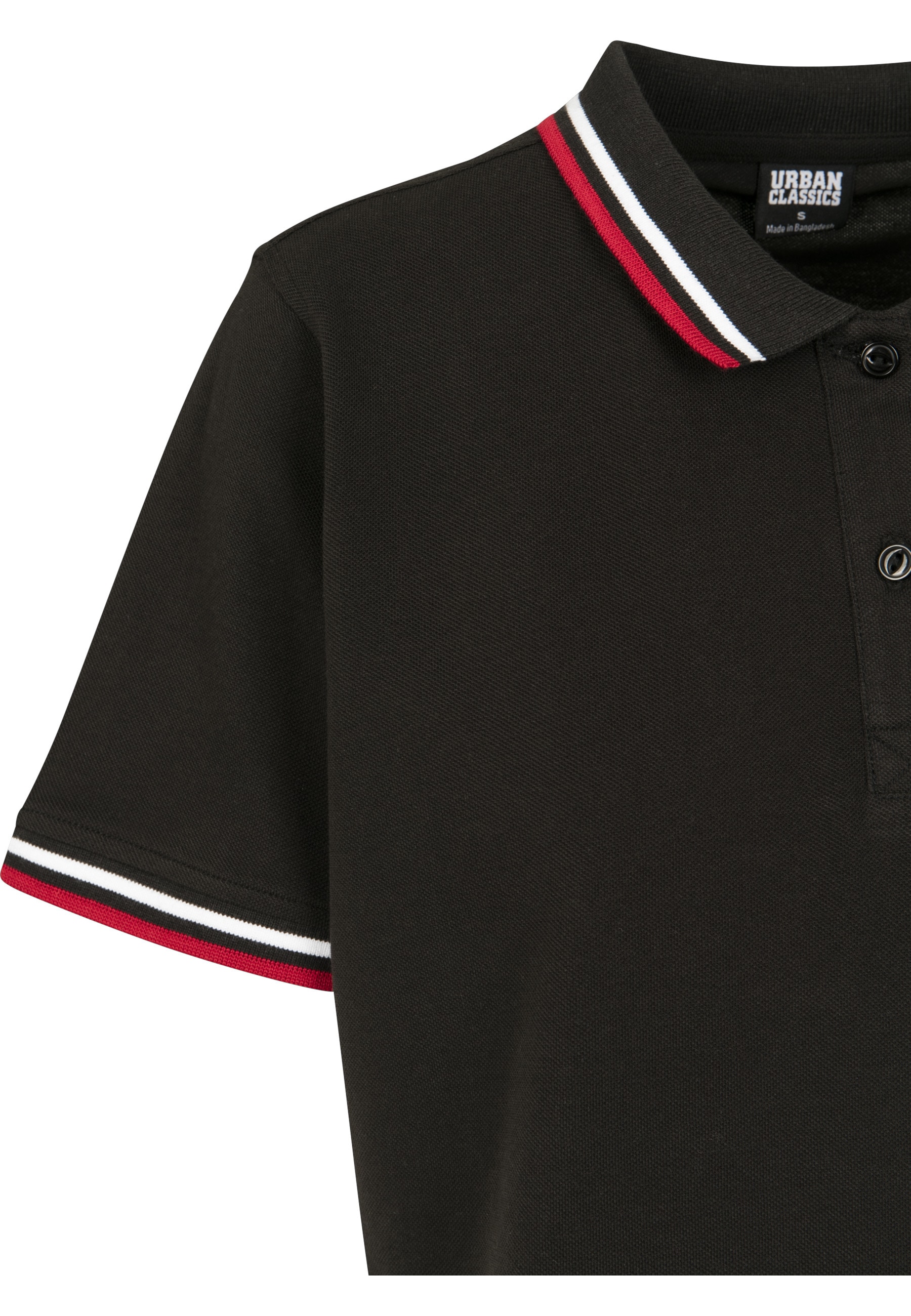 URBAN CLASSICS Shirtkleid »Urban Classics Damen Ladies Polo Dress« 1 Stk. tlg.