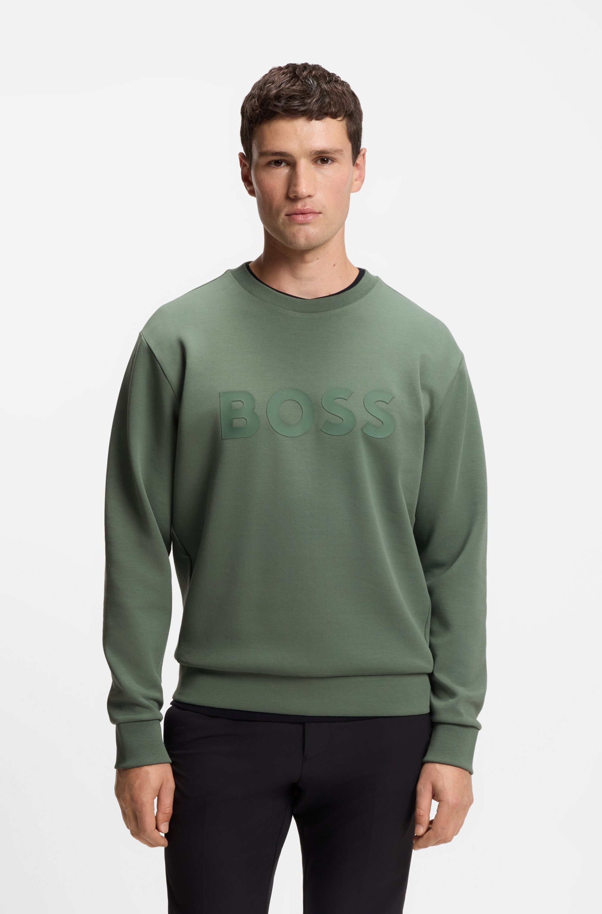 BOSS GREEN Sweatshirt "Salbo", mit Logodruck günstig online kaufen