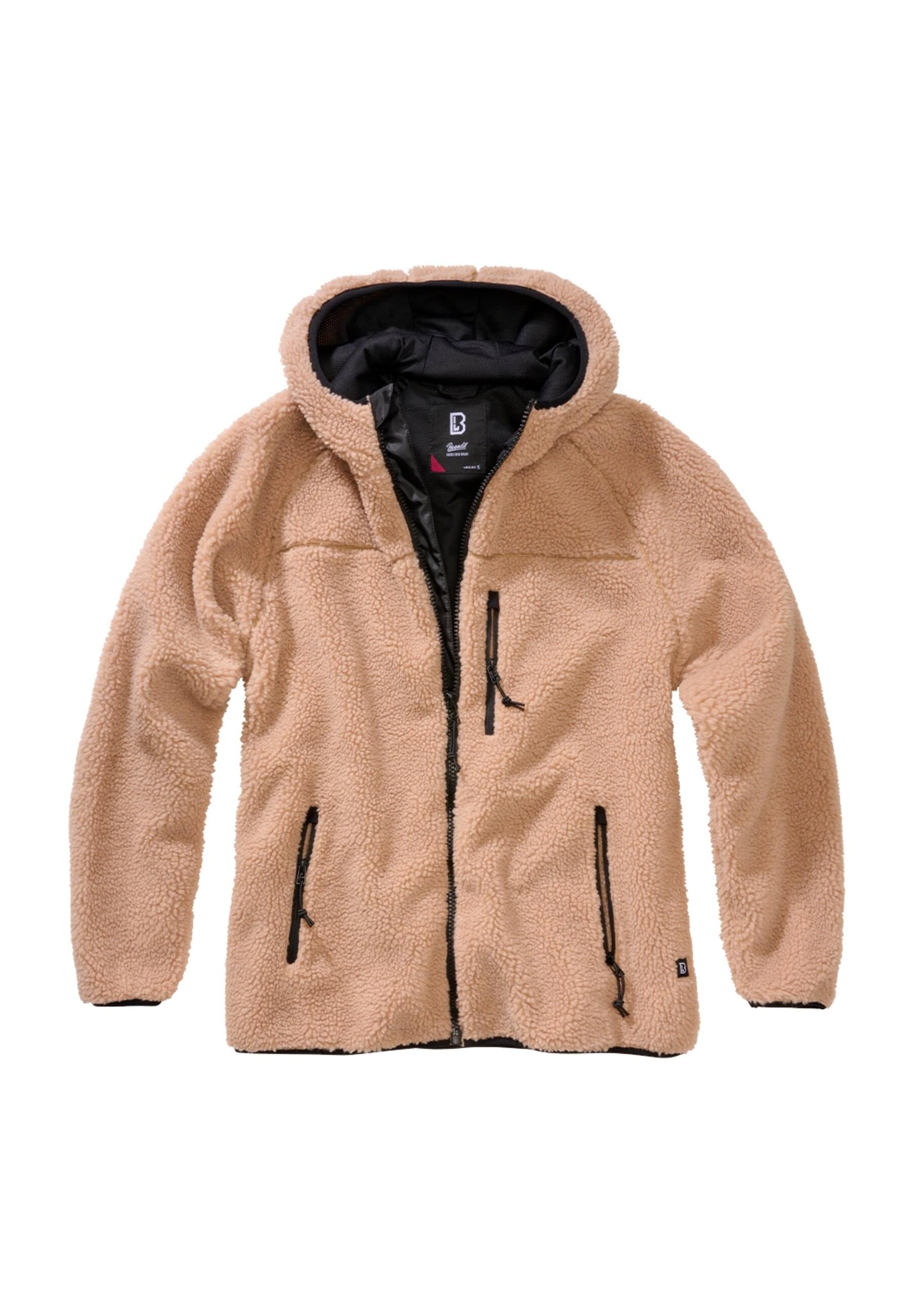 Brandit Allwetterjacke »Brandit Damen Ladies Teddyfleecejacket«, (1 St.), mit Kapuze