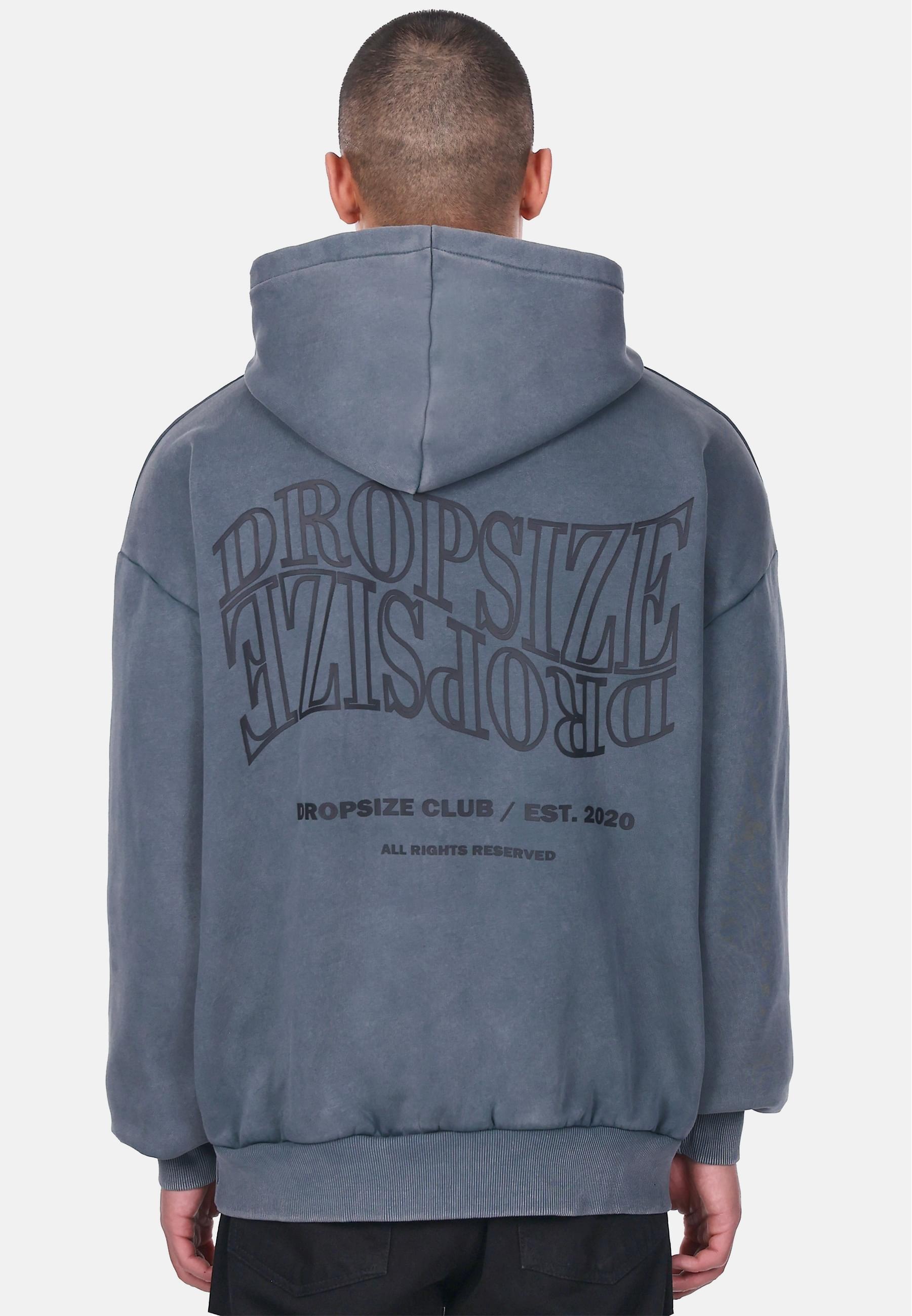 Dropsize Kapuzensweatshirt »Dropsize HEAVY OVERSIZE MIRRORED LOGO HOODIE« 1 Stk. tlg.