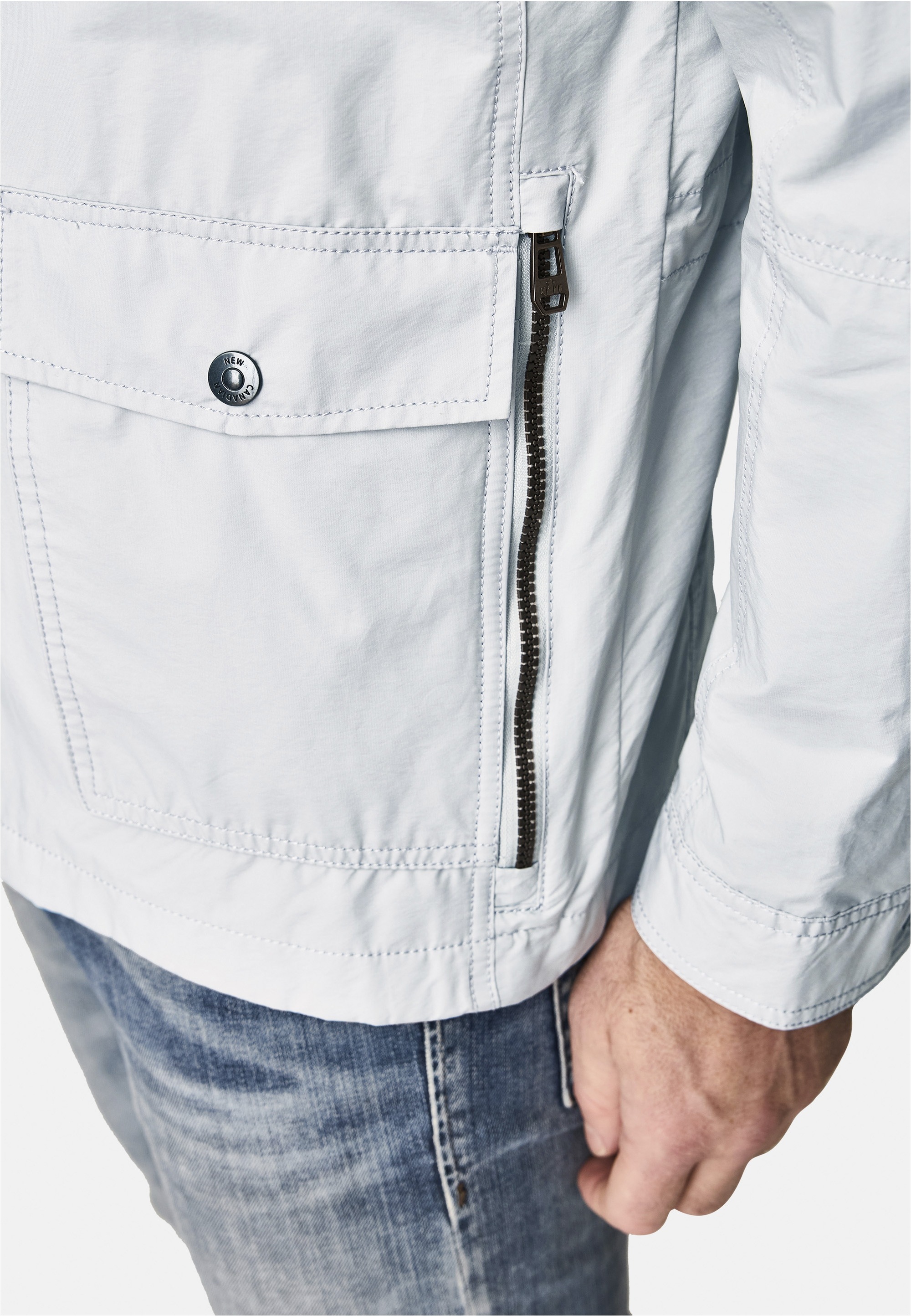New Canadian Outdoorjacke, (1 St.), mit Tunnelzug