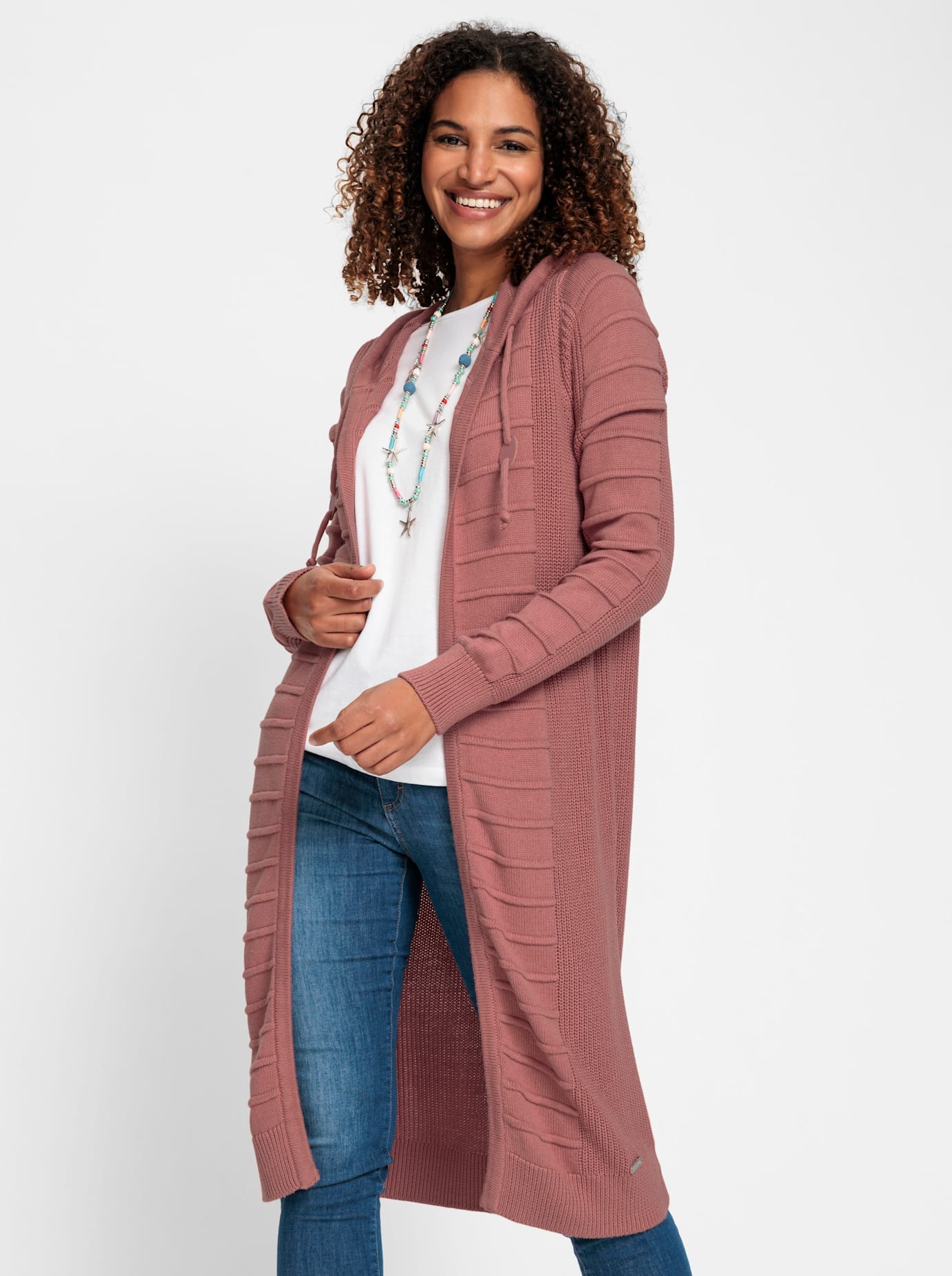 Casual Looks Longstrickjacke günstig online kaufen