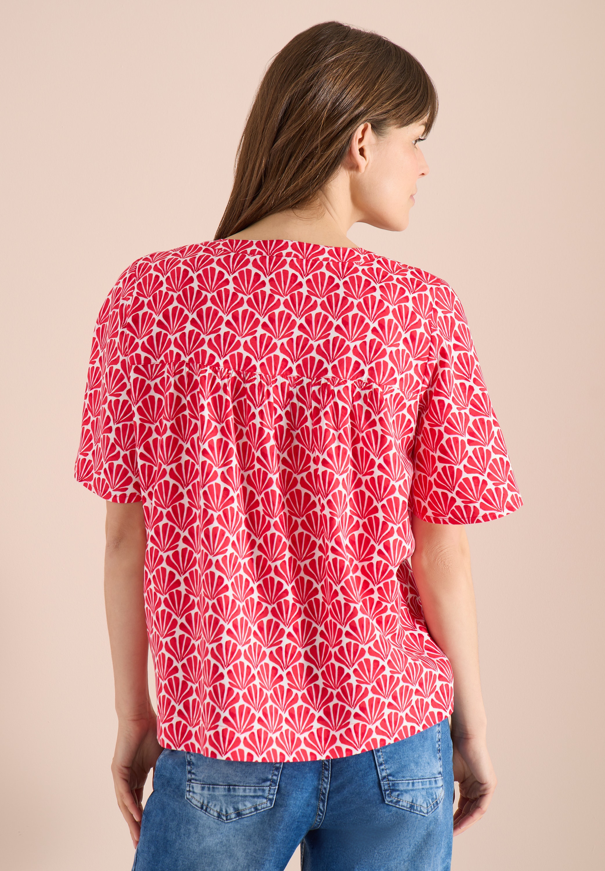 Cecil Kurzarmbluse in Blusen-Optik