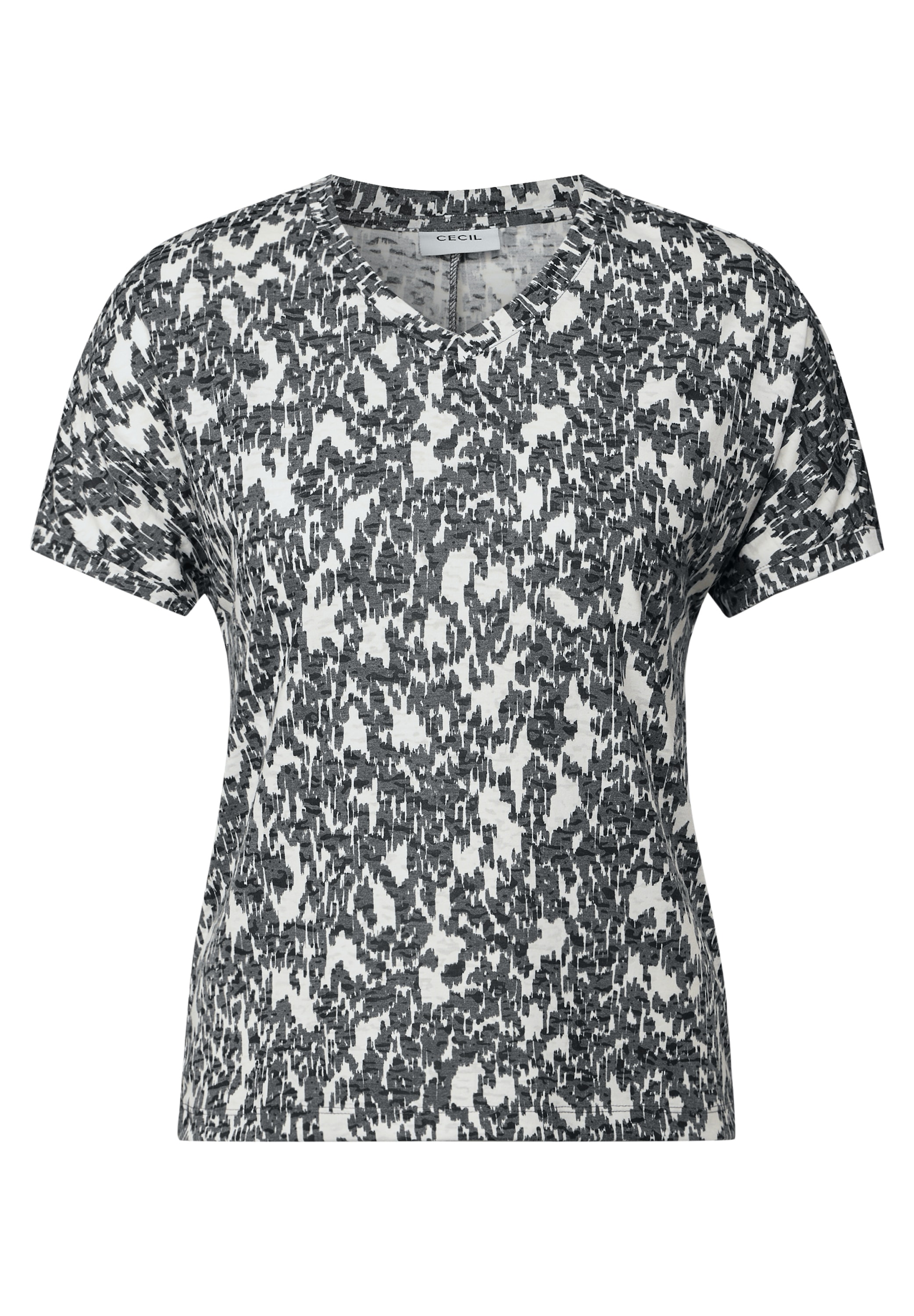 Cecil T-Shirt, mit V-Ausschnitt