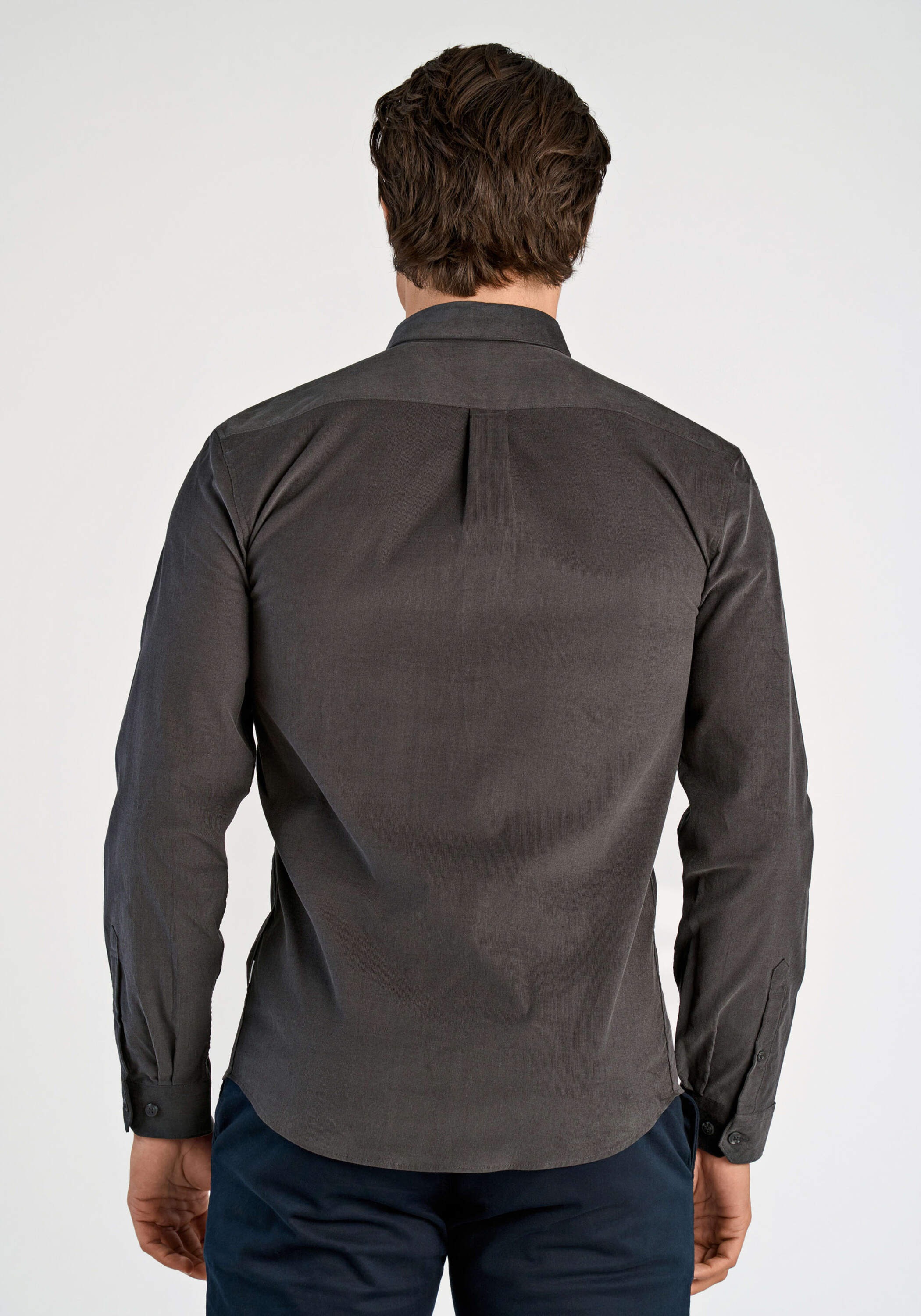 LINDBERGH Langarmhemd "Cordhemd Relaxed Fit" günstig online kaufen