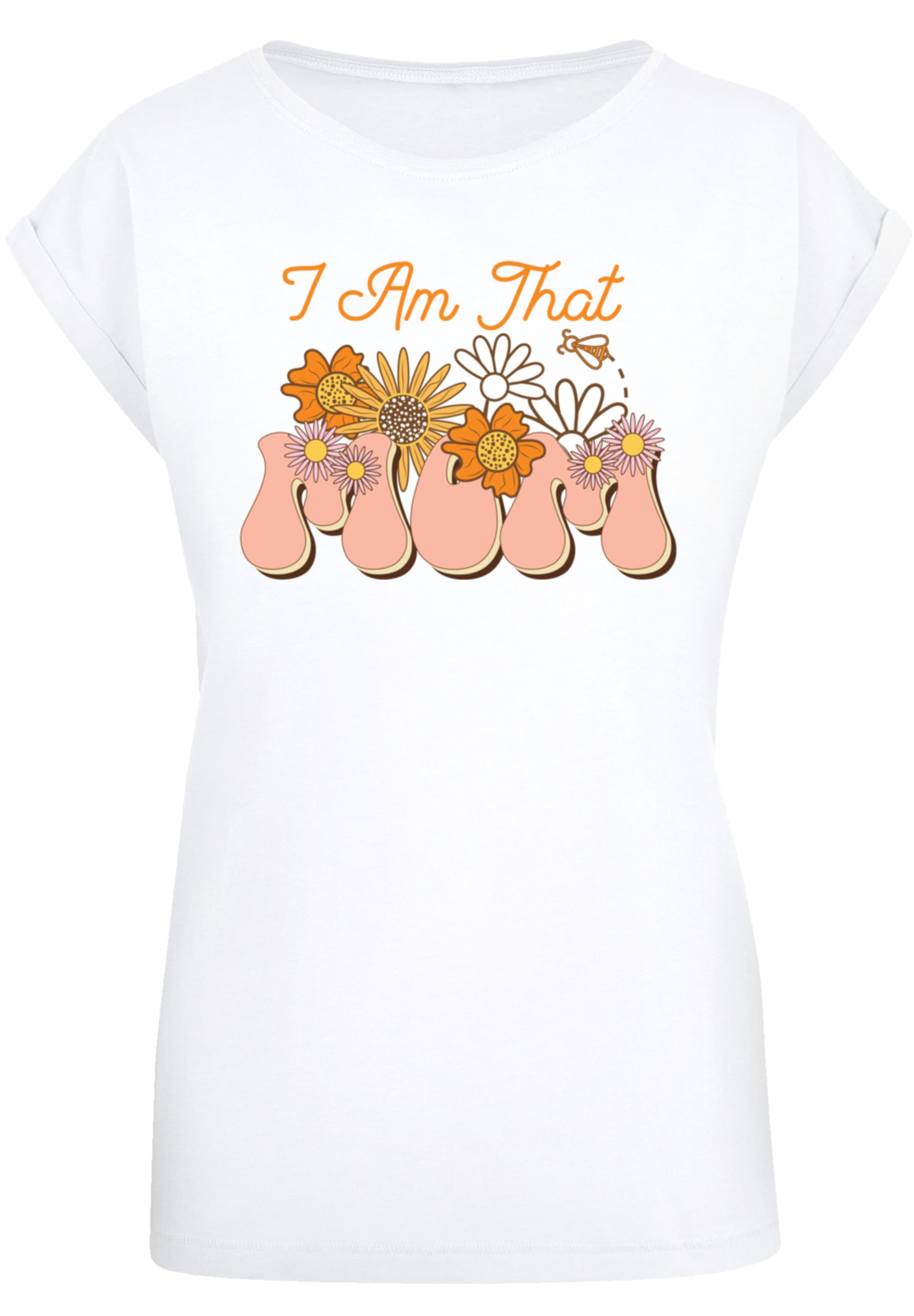 F4NT4STIC T-Shirt »Muttertag Blumen Mama«, Premium Qualität