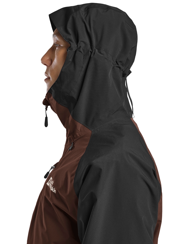 Jack Wolfskin Funktionsjacke »EAGLE PEAK 2L JKT M«, mit Kapuze