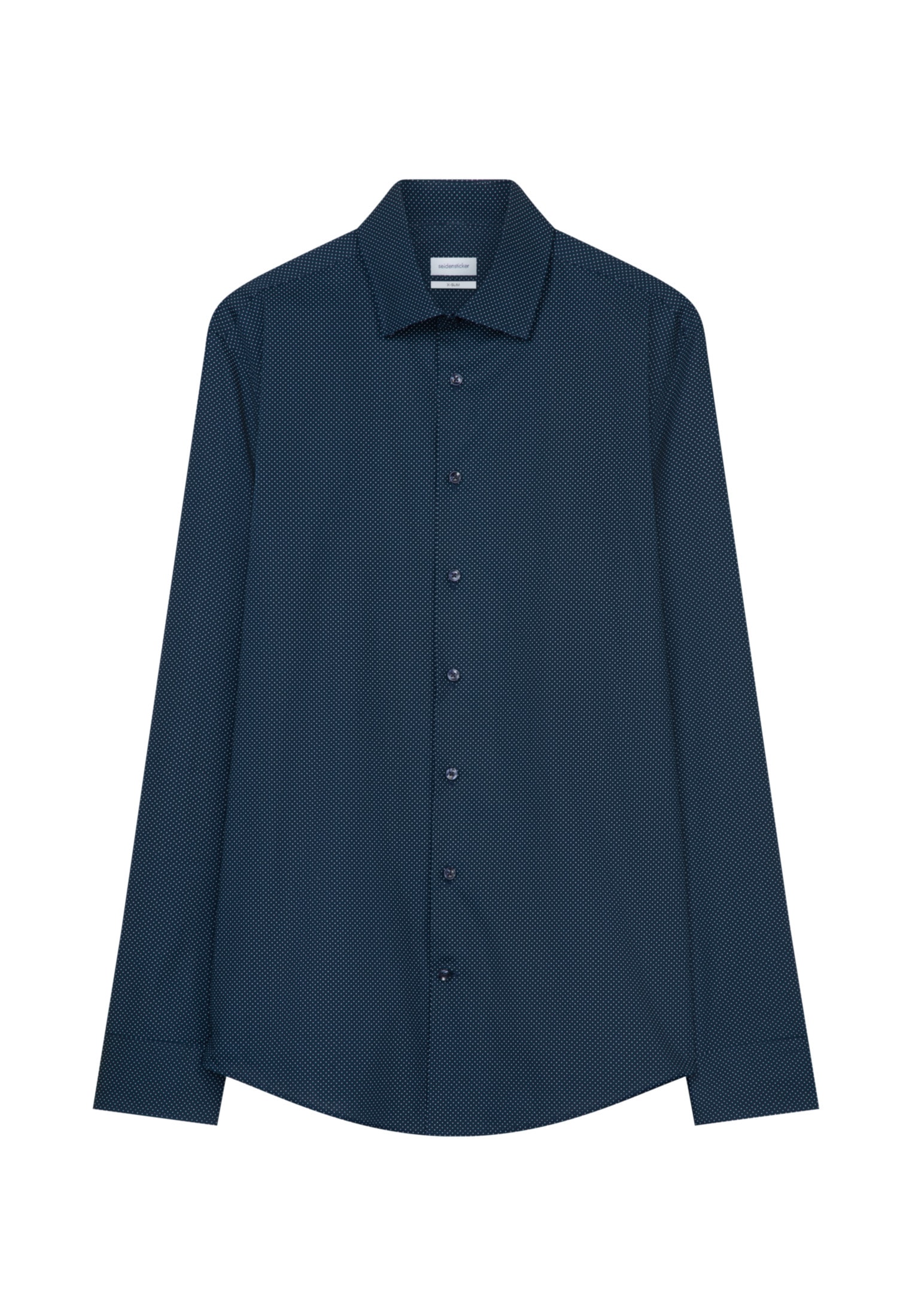 seidensticker Businesshemd »X-Slim« X-Slim 1/1 Kentkragen Punkte