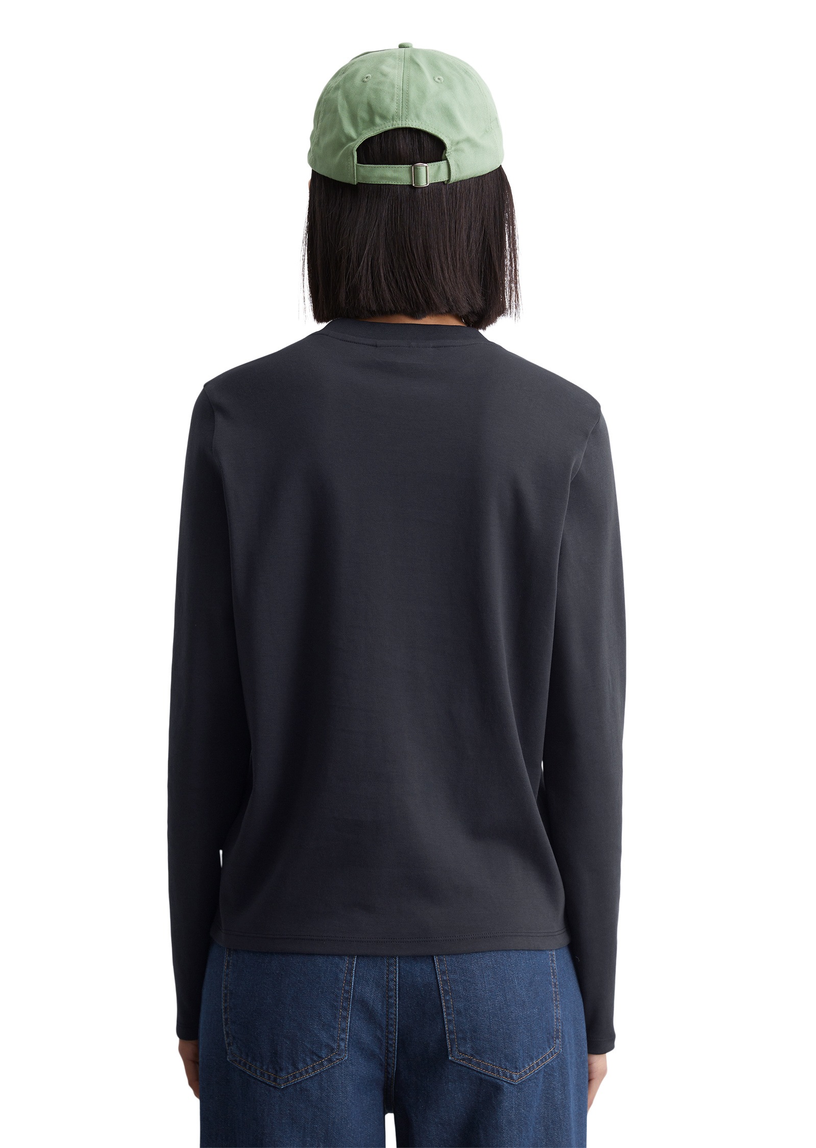 Marc O'Polo DENIM Langarmshirt »aus Interlock-Jersey«