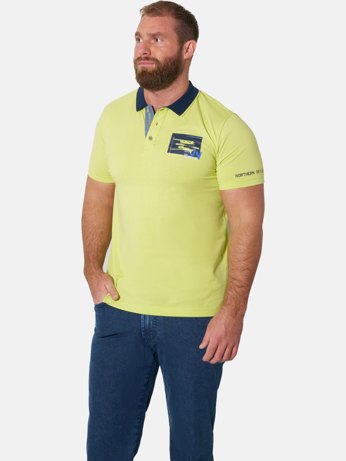 Jan Vanderstorm Poloshirt "Poloshirt OLATUR"