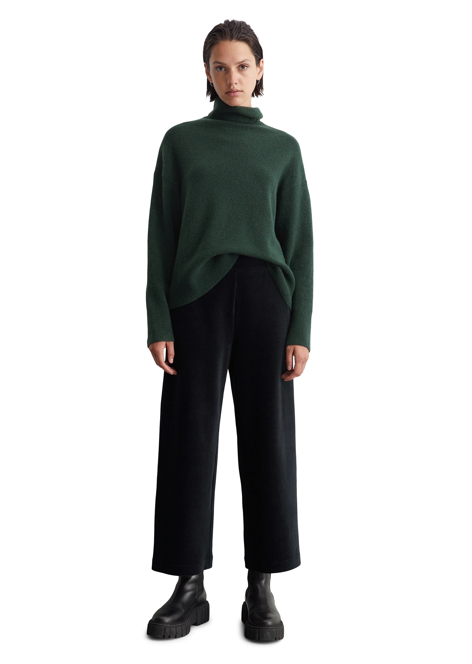 Marc O'Polo DENIM Rollkragenpullover »aus softem Schurwolle-Mix«