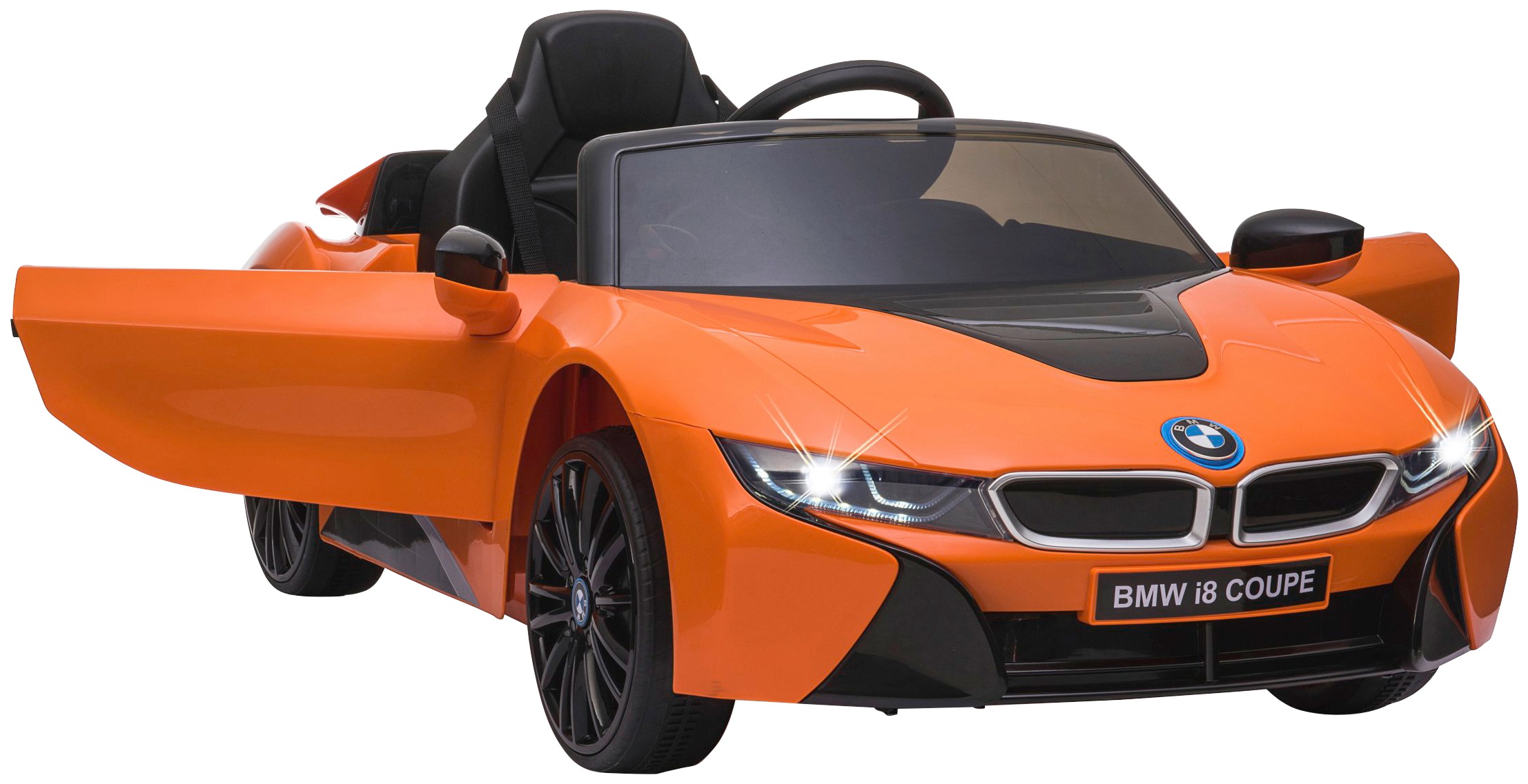 Jamara Elektro-Kinderauto »Ride-on BMW I8 Coupe orange«, ab 3 Jahren, bis 30  kg