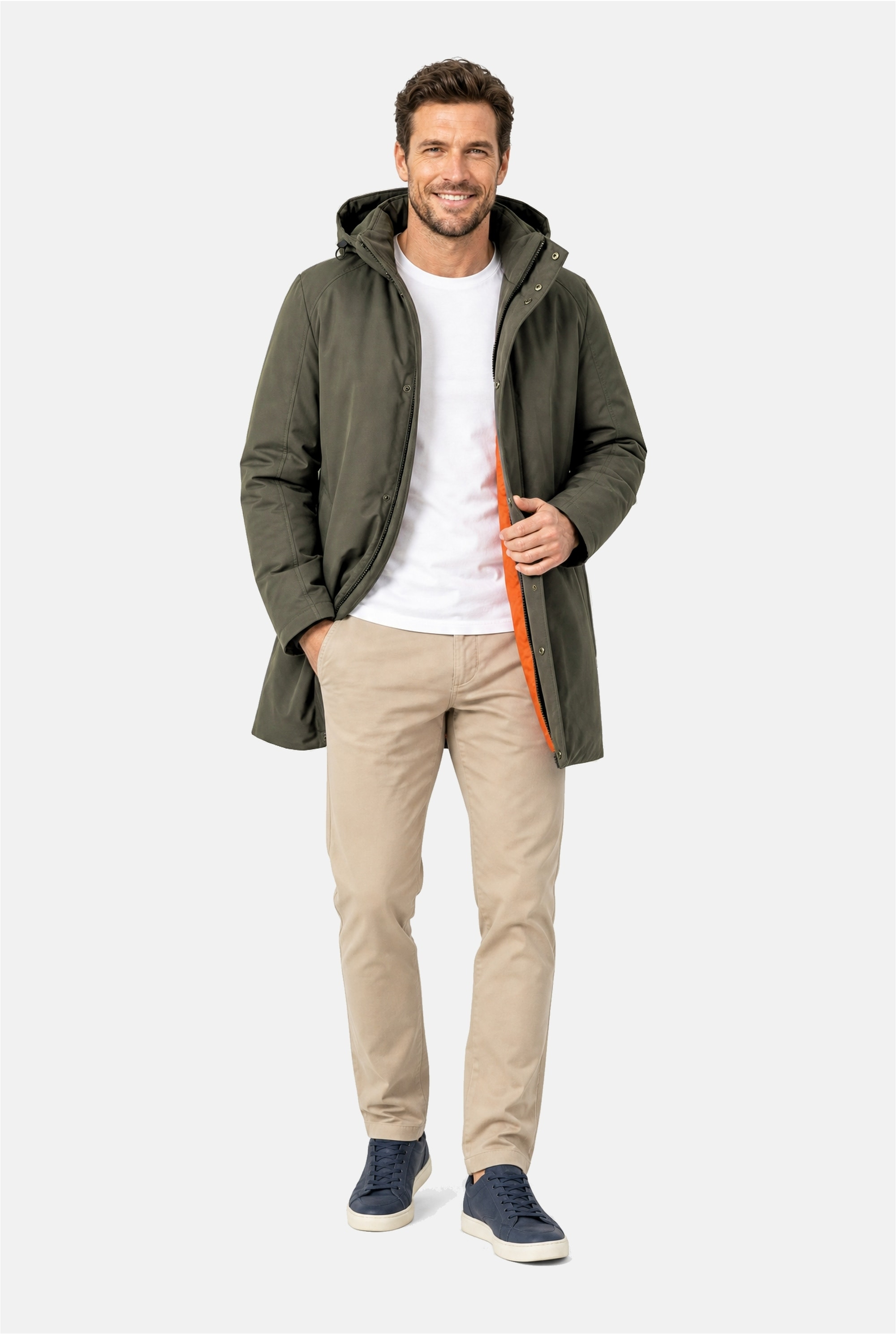 New Canadian Outdoorjacke »DRY IQ« 1 Stk. tlg. mit abnehmbarer, verstellbarer Kapuze