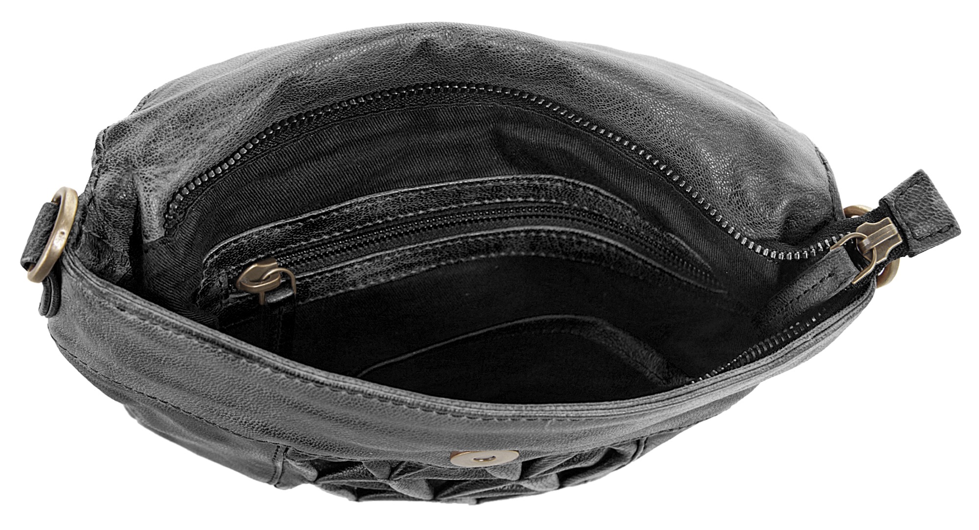 X-Zone Umhängetasche echt Leder