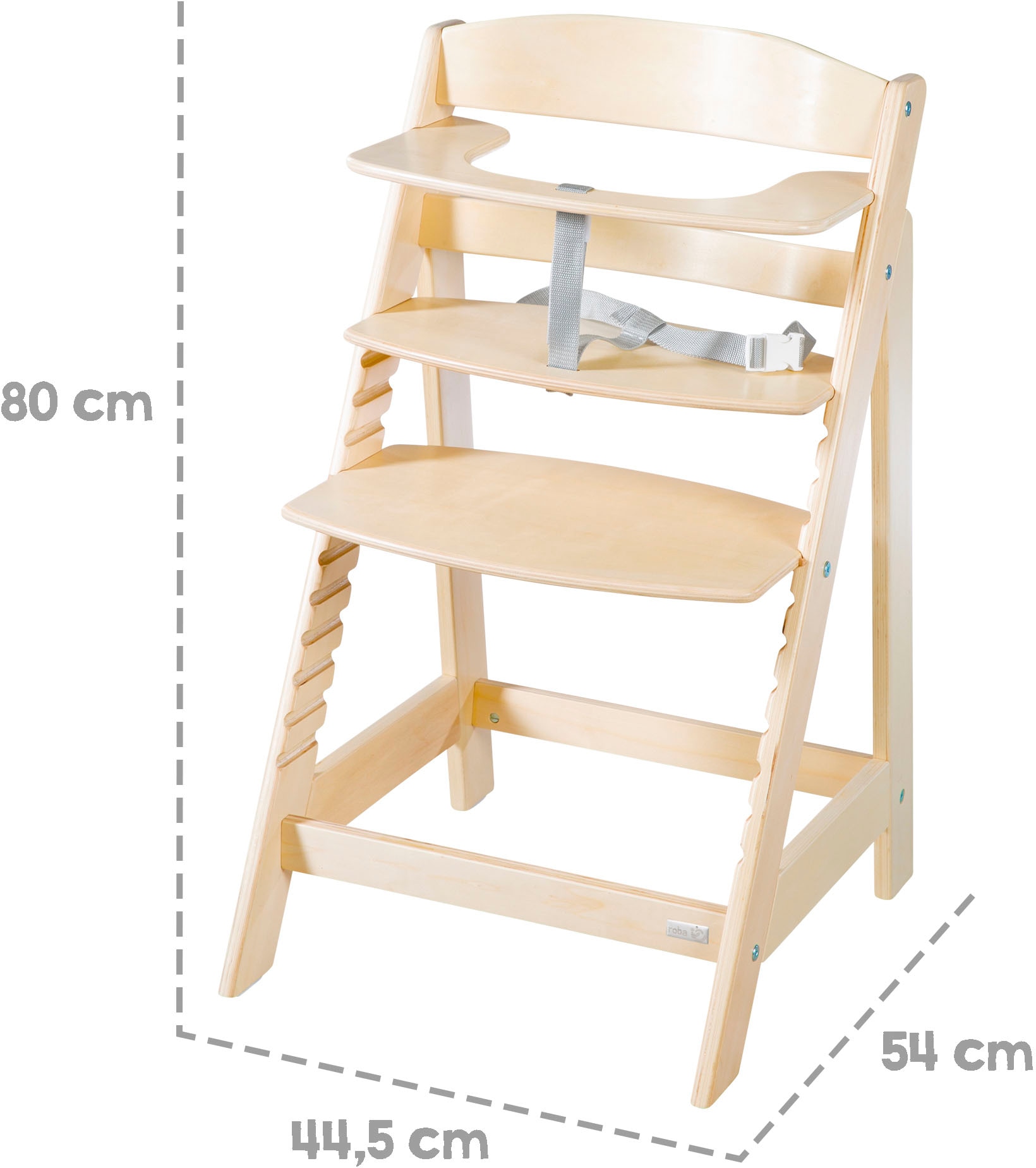 roba® Hochstuhl »Sit Up Flex« () aus Holz