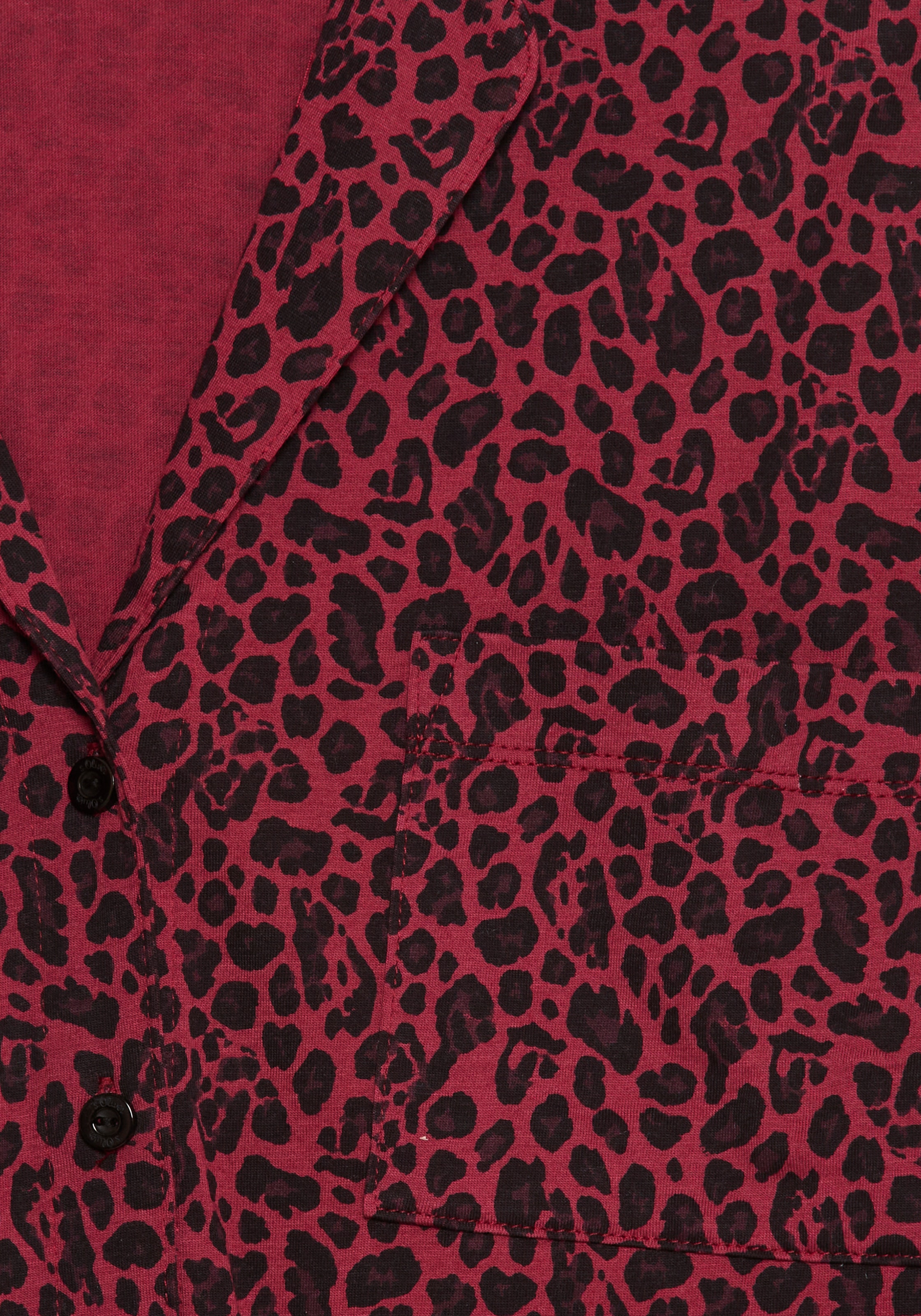s.Oliver Pyjamaoberteil 1 Leo All-Over Druck