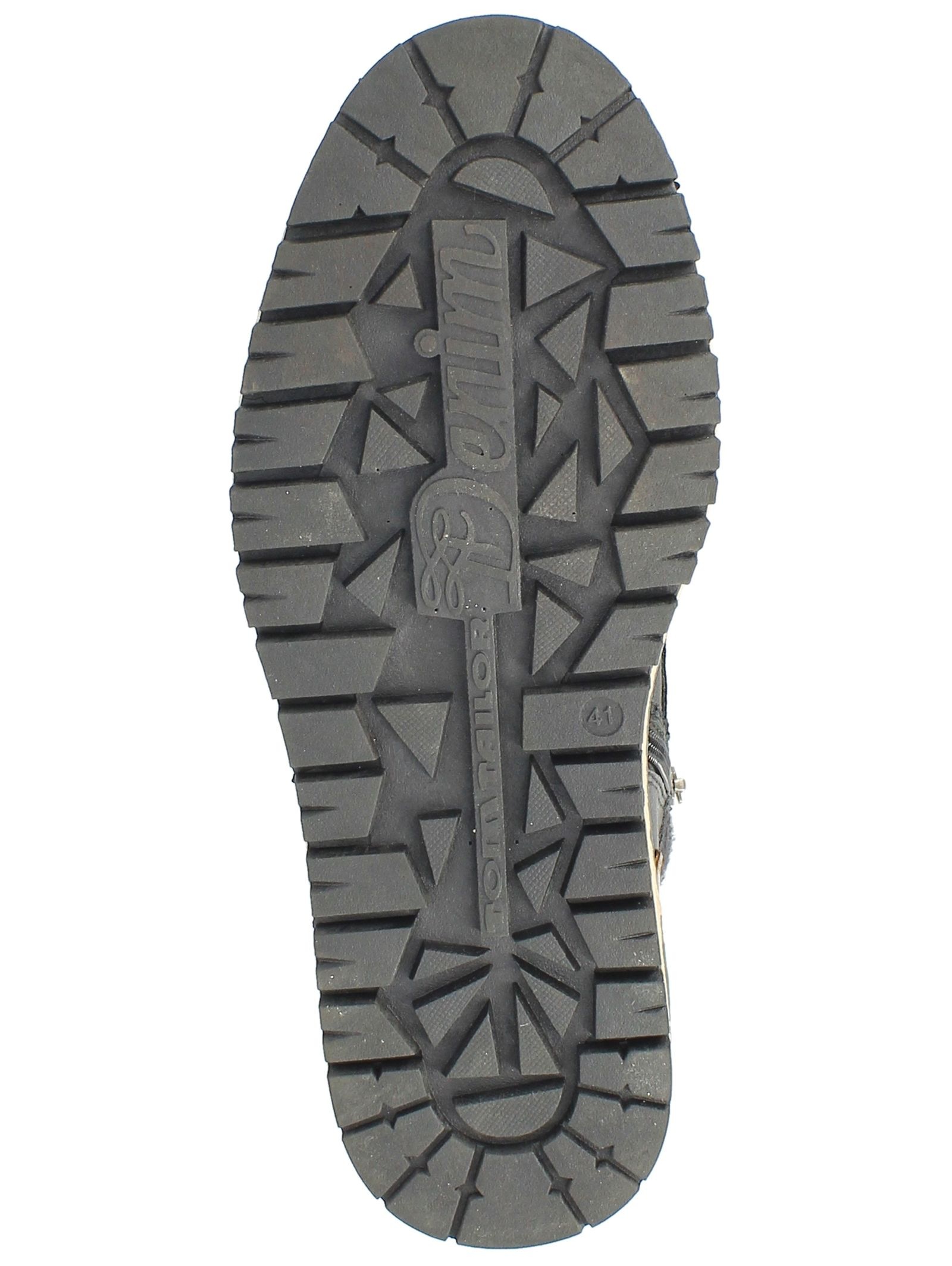 TOM TAILOR Schnürstiefelette »Tom Tailor Stiefelette Lederimitat/Textil«