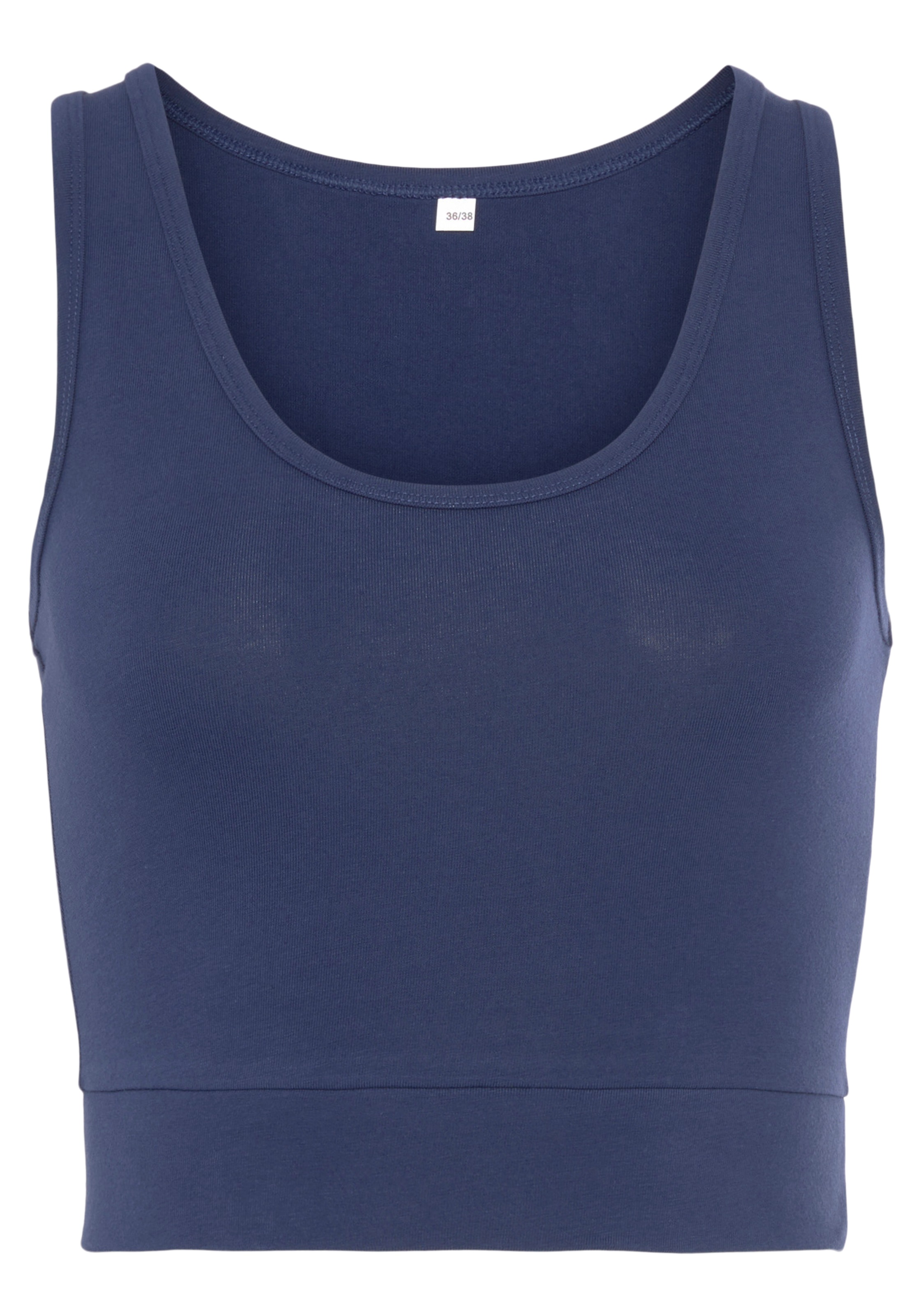 LASCANA ACTIVE Sporttop, Crop-Top mit breiten Trägern günstig online kaufen