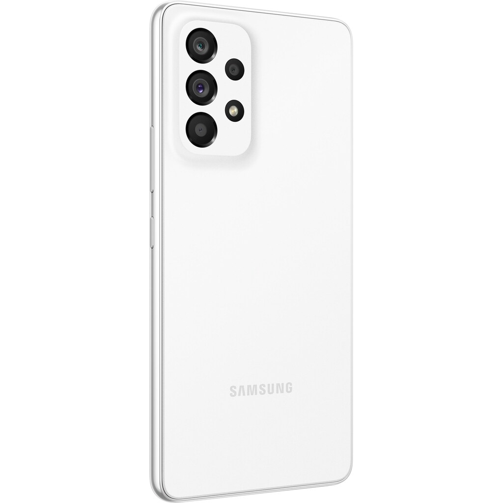 Samsung Smartphone »A53 5G, 128GB«, Awesome White, 16,4 cm/6,5 Zoll, 128 GB Speicherplatz, 64 MP Kamera