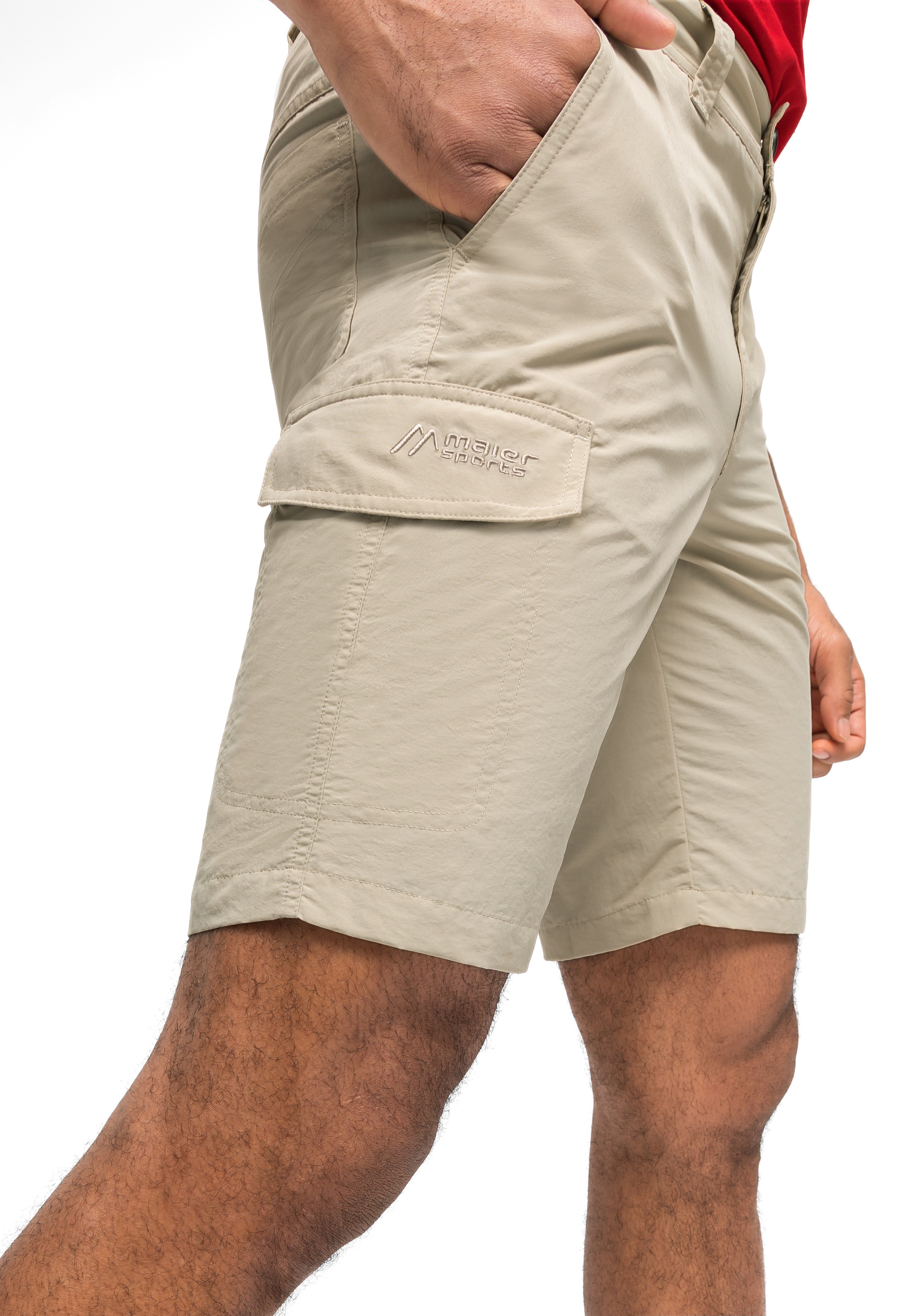 Maier Sports Funktionsshorts »Main«, Herren Shorts, kurze Outdoor-Hose, Bermuda mit 4 Taschen, Regular Fit