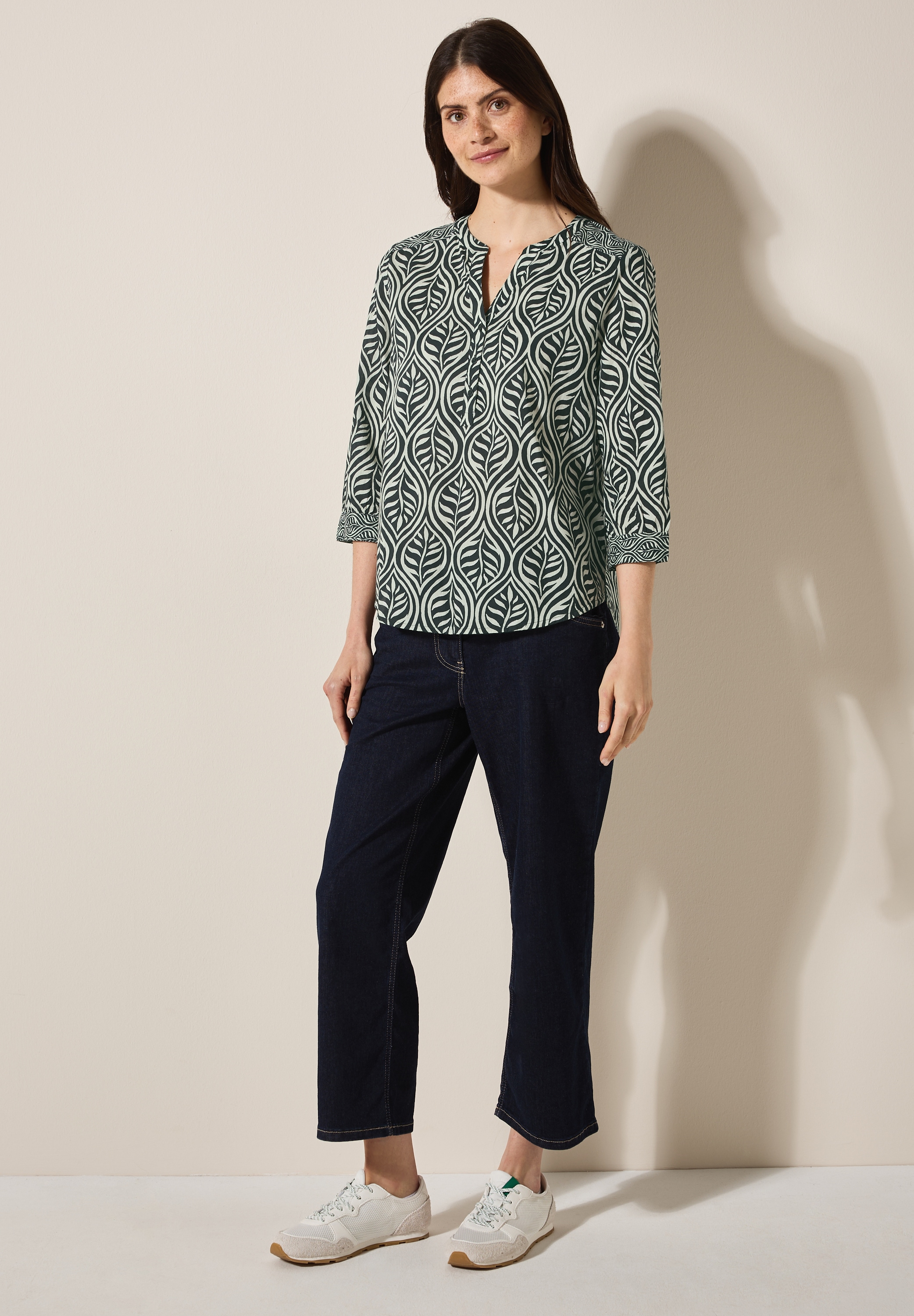 Cecil Shirtbluse, aus reiner Baumwolle