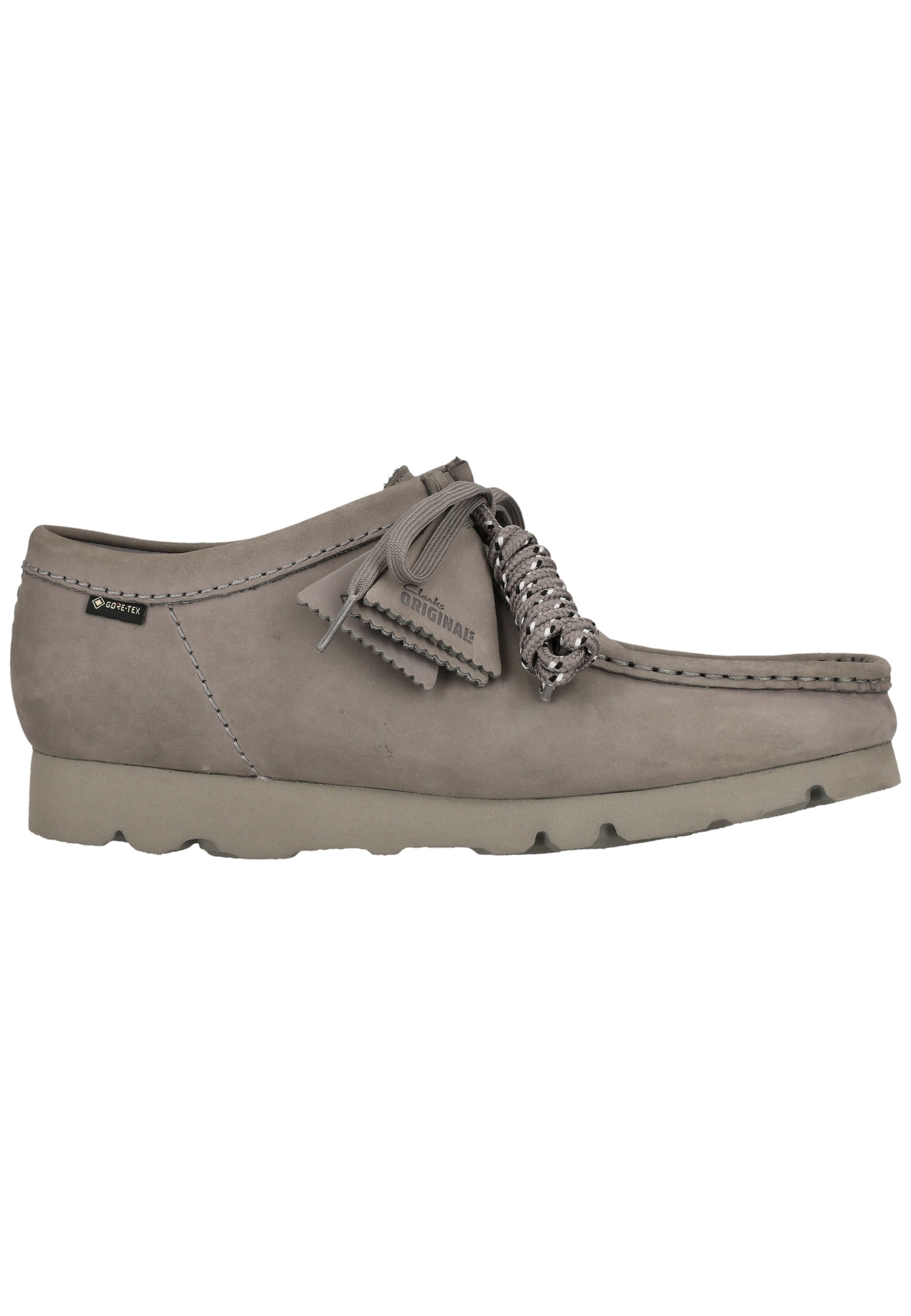 Clarks Wallabee GTX Nubuck Shoes Gray 41 2