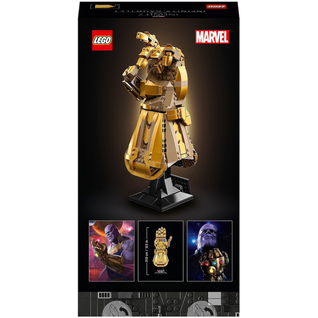 LEGO® Konstruktionsspielsteine »Infinity Handschuh (76191), Marvel Avengers Movie 4«, (590 St.)