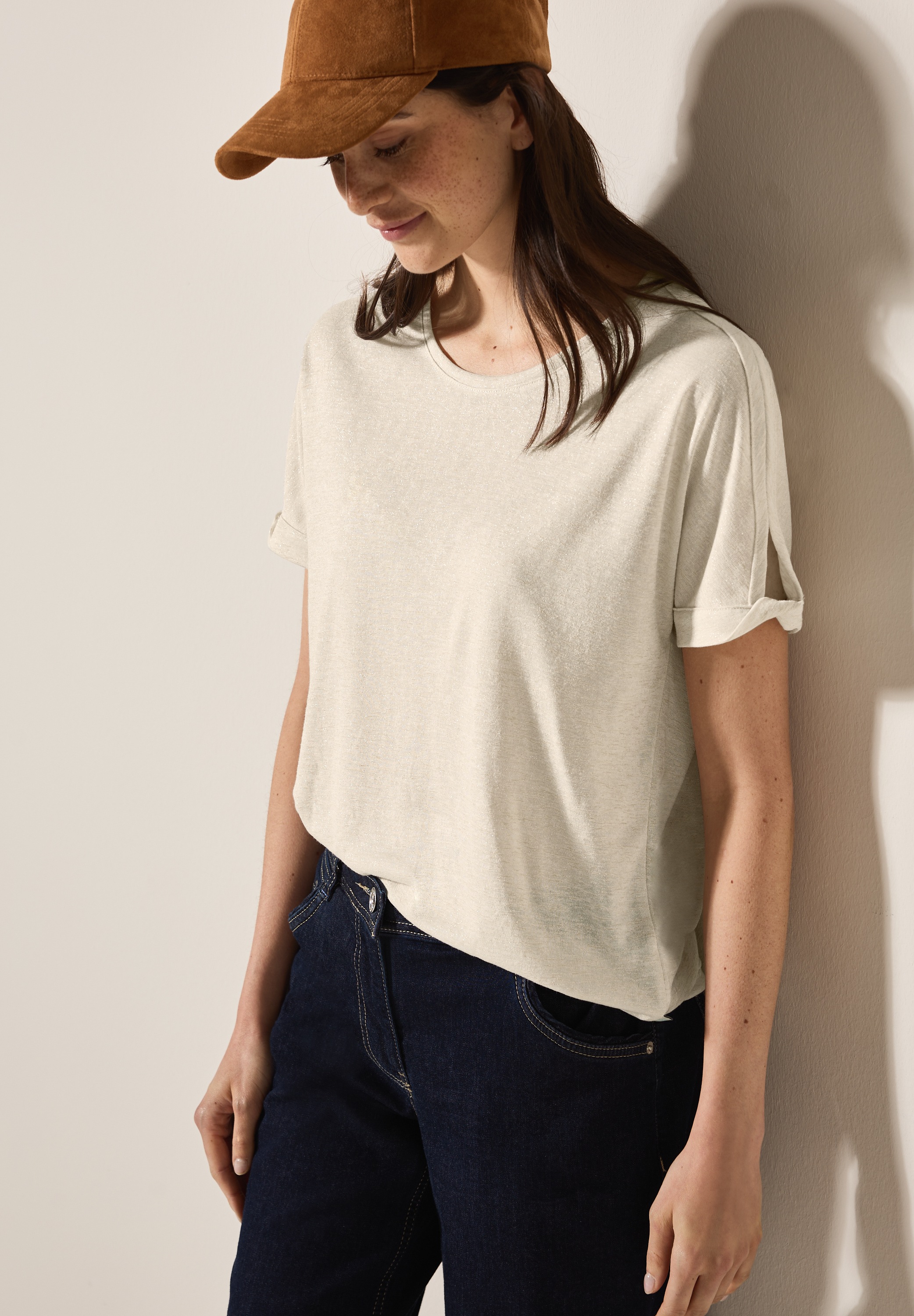 Cecil T-Shirt mit Rundhalsausschnitt