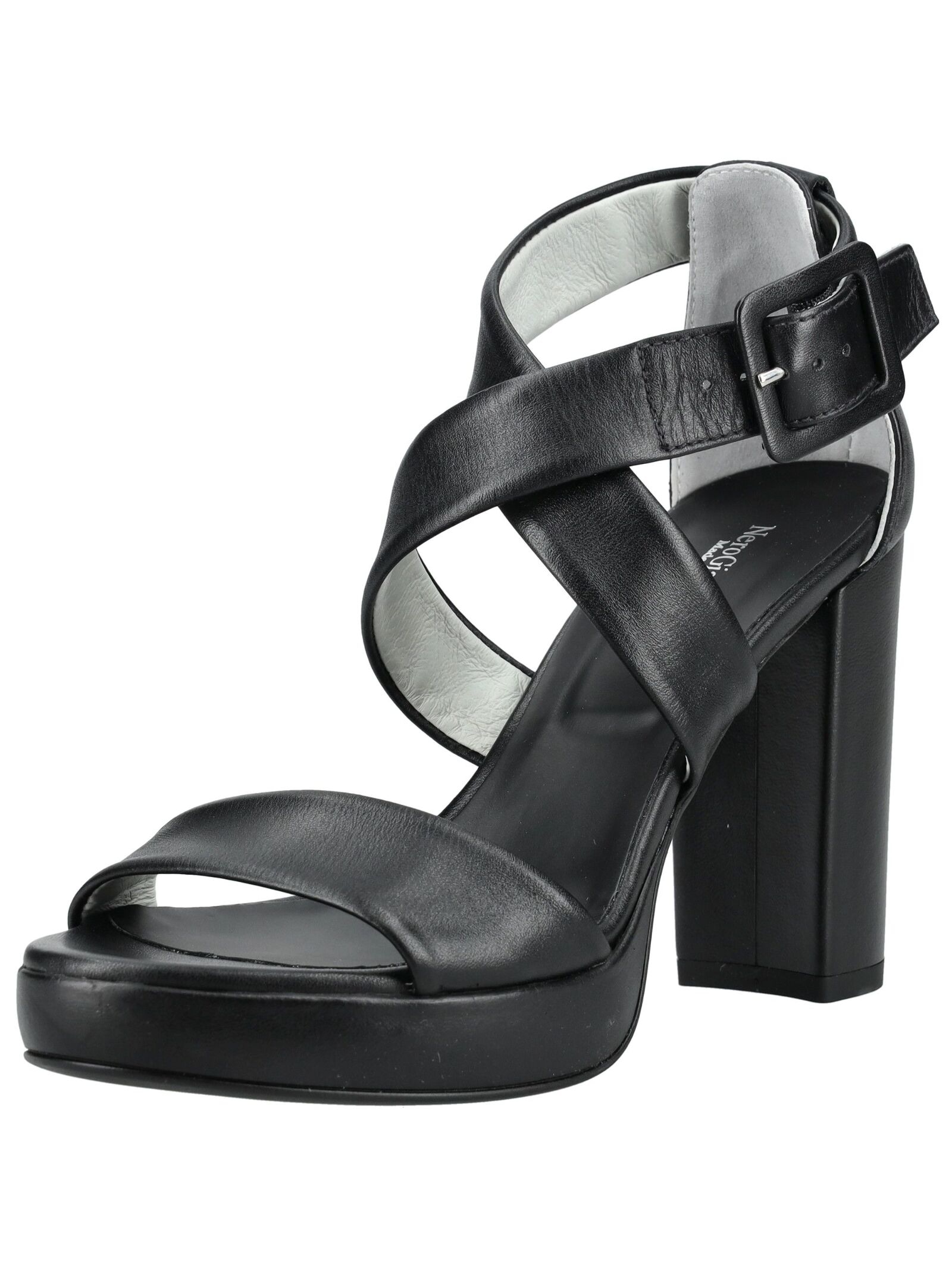 Nero Giardini High-Heel-Sandalette "Nero Giardini Sandalen Leder" günstig online kaufen
