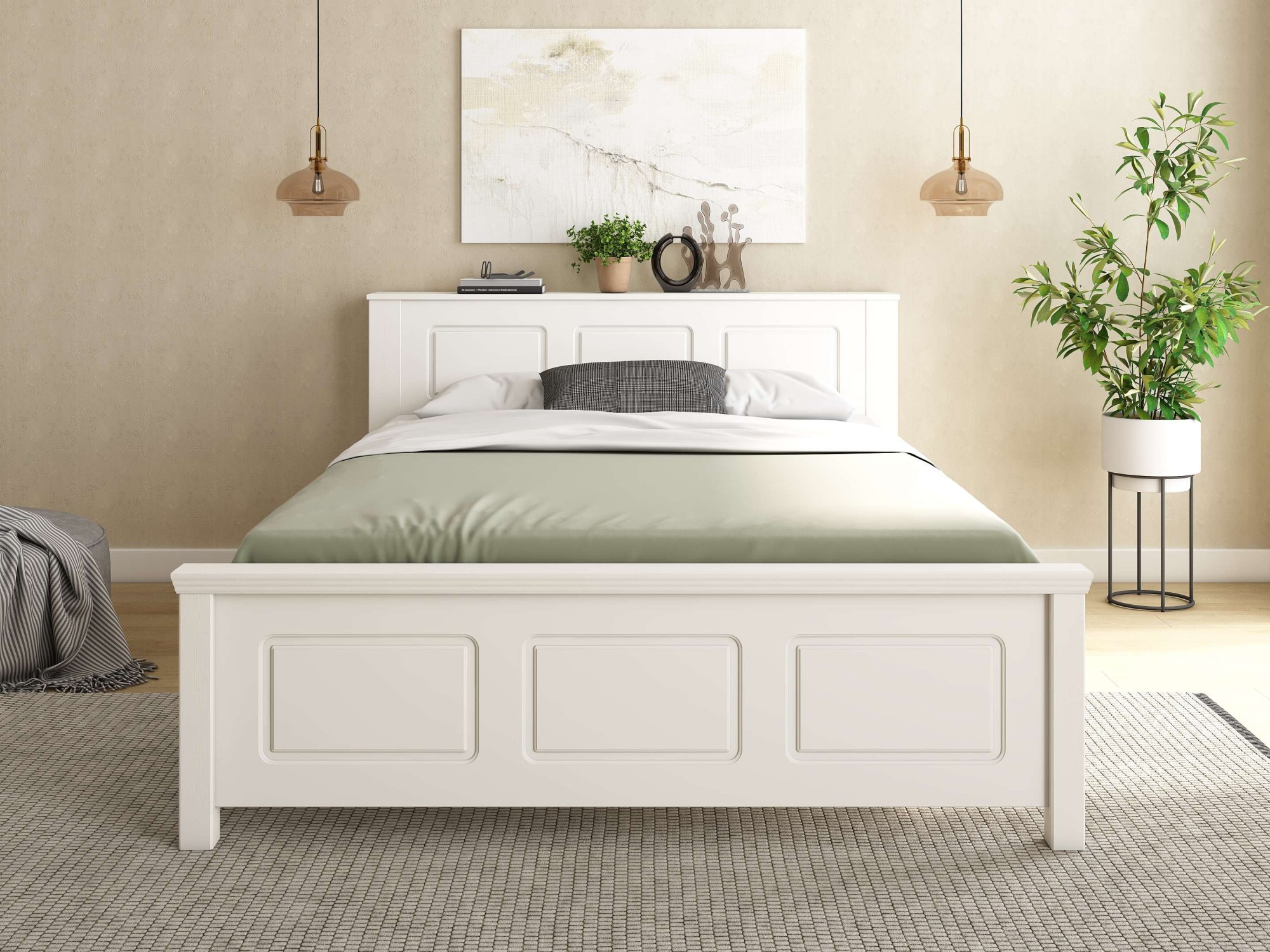 OTTO home Bett »Malme, mit unsichtbaren, herausziehbaren Regalen, maximaler Stauraum« Liegefläche 140x200cm,  inklusive Lattenrost, Made in EU, FSC® zertifiziertes Massivholz