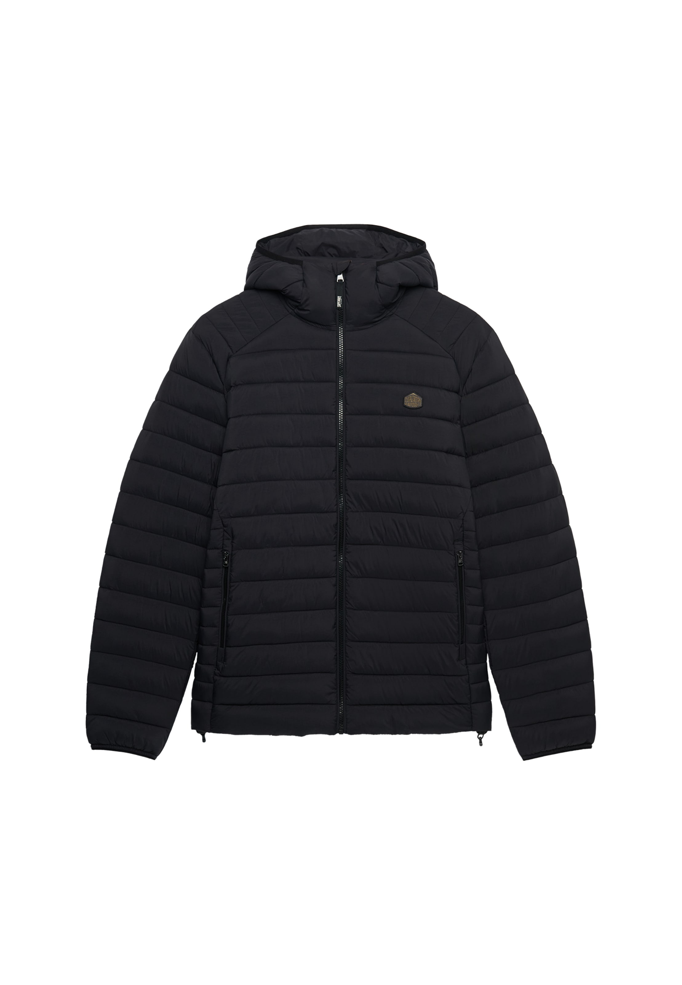 Superdry Steppjacke »Hooded Fuji Lite Jacket« mit Kapuze slim fit Form, mit Kapuze