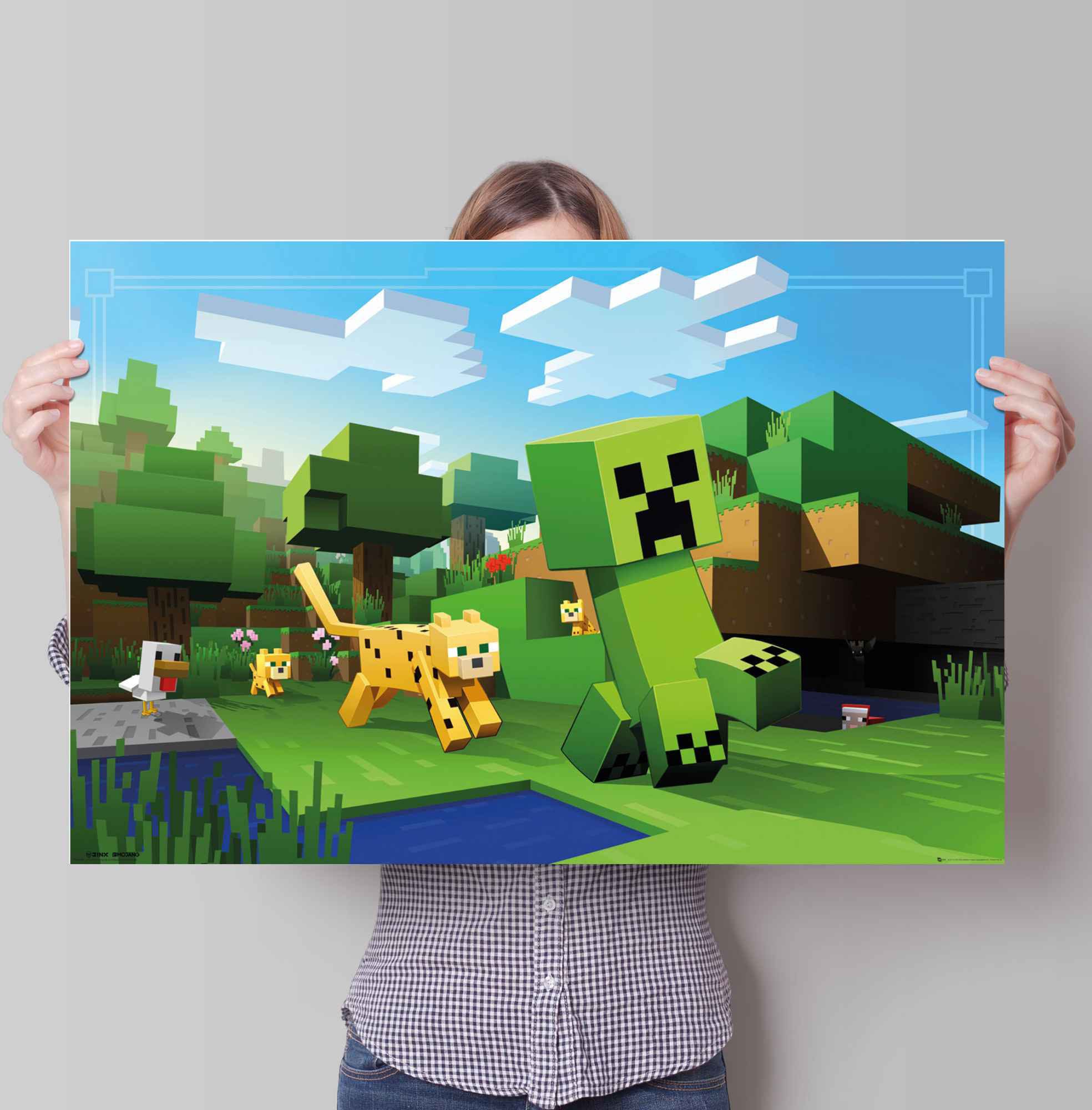 Reinders Poster "Poster Minecraft" Spiele 1 Stk. tlg. günstig online kaufen
