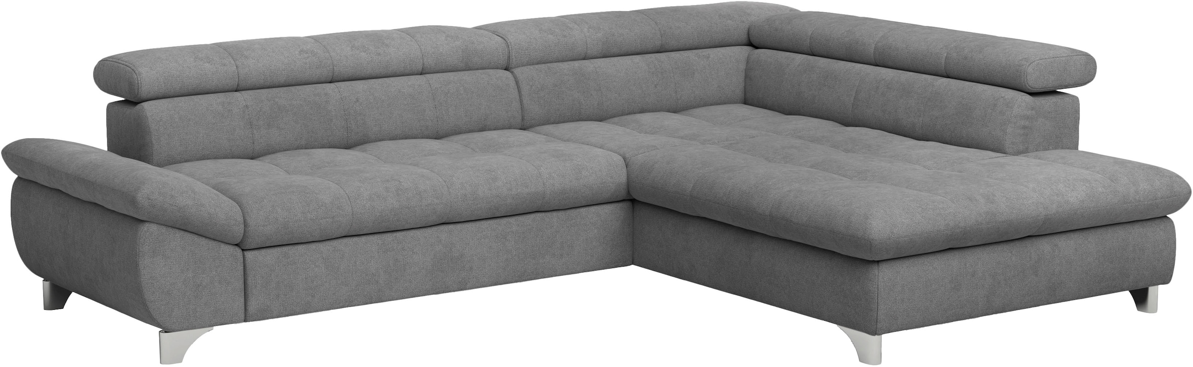 COTTA Ecksofa »Gemini L-Form«, mit Kopfteilverstellung, wahlweise mit Bettfunktion